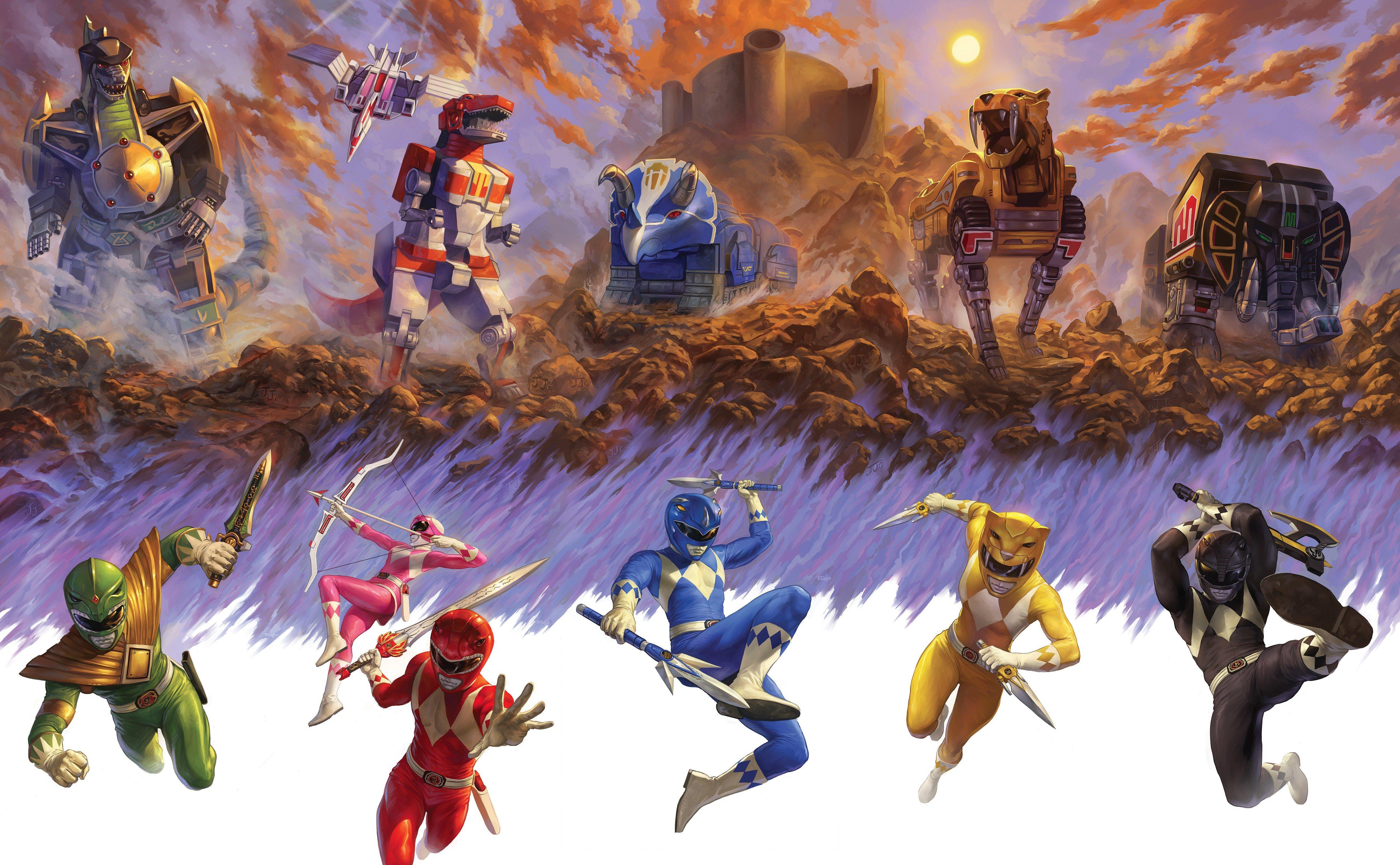 5006x3094 Mighty Morphin Power Rangers 4K Wallpaper