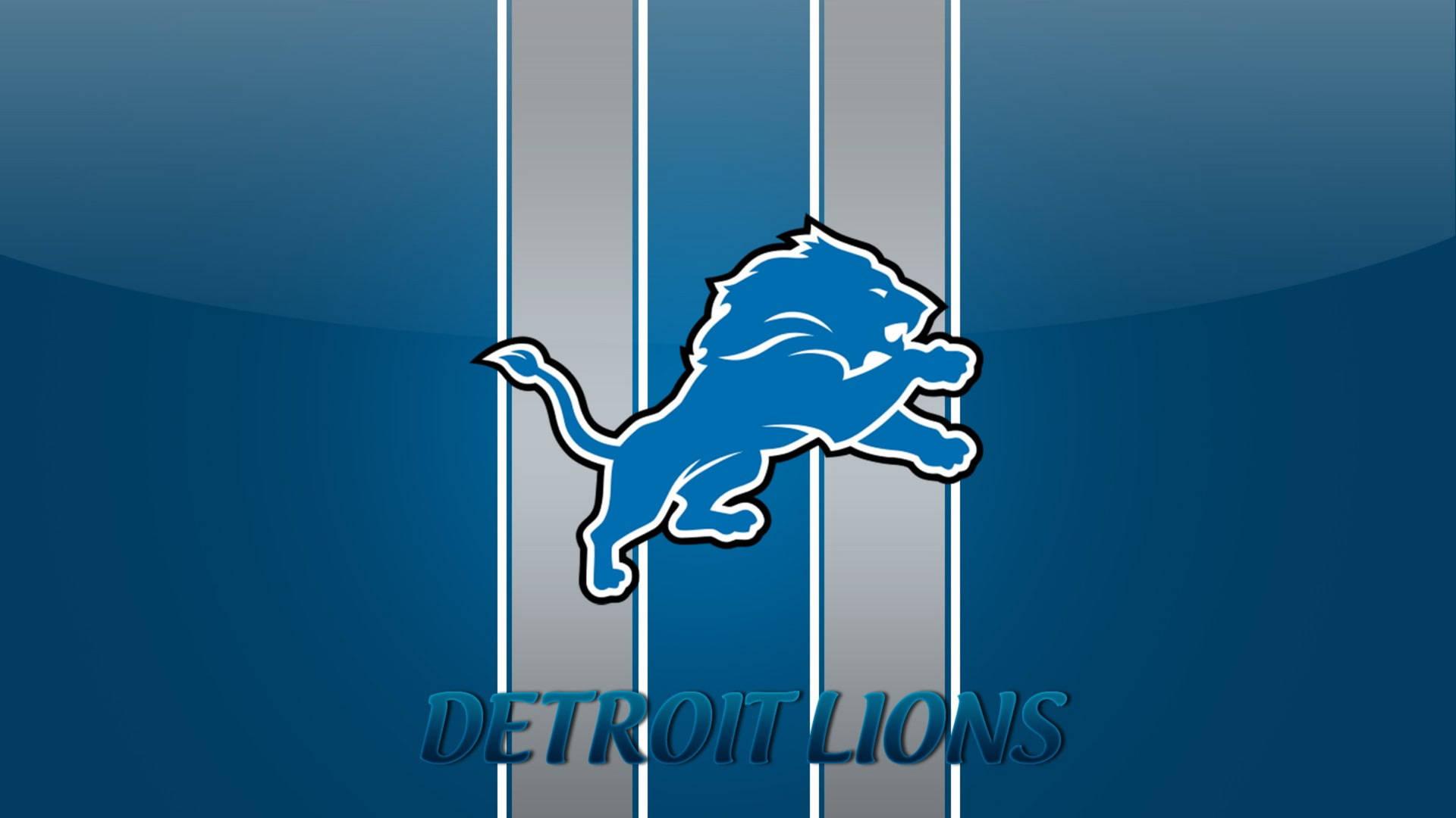 Detroit Lions Patch, NFL Sports Team Logo, Size: 4.1 x 3.2 inches