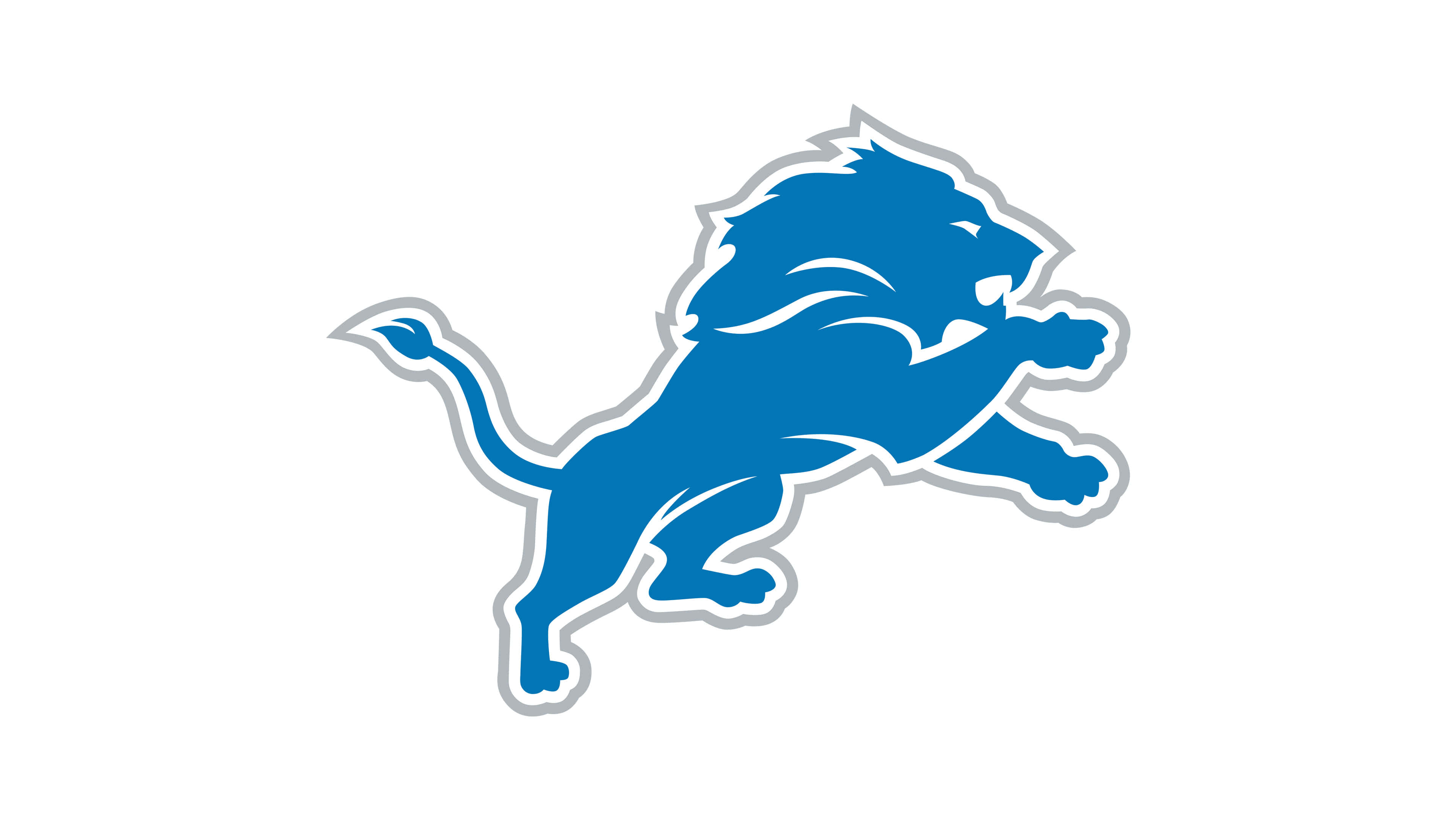 3840x2160 Detroit Lions NFL Logo UHD 4K Wallpaper