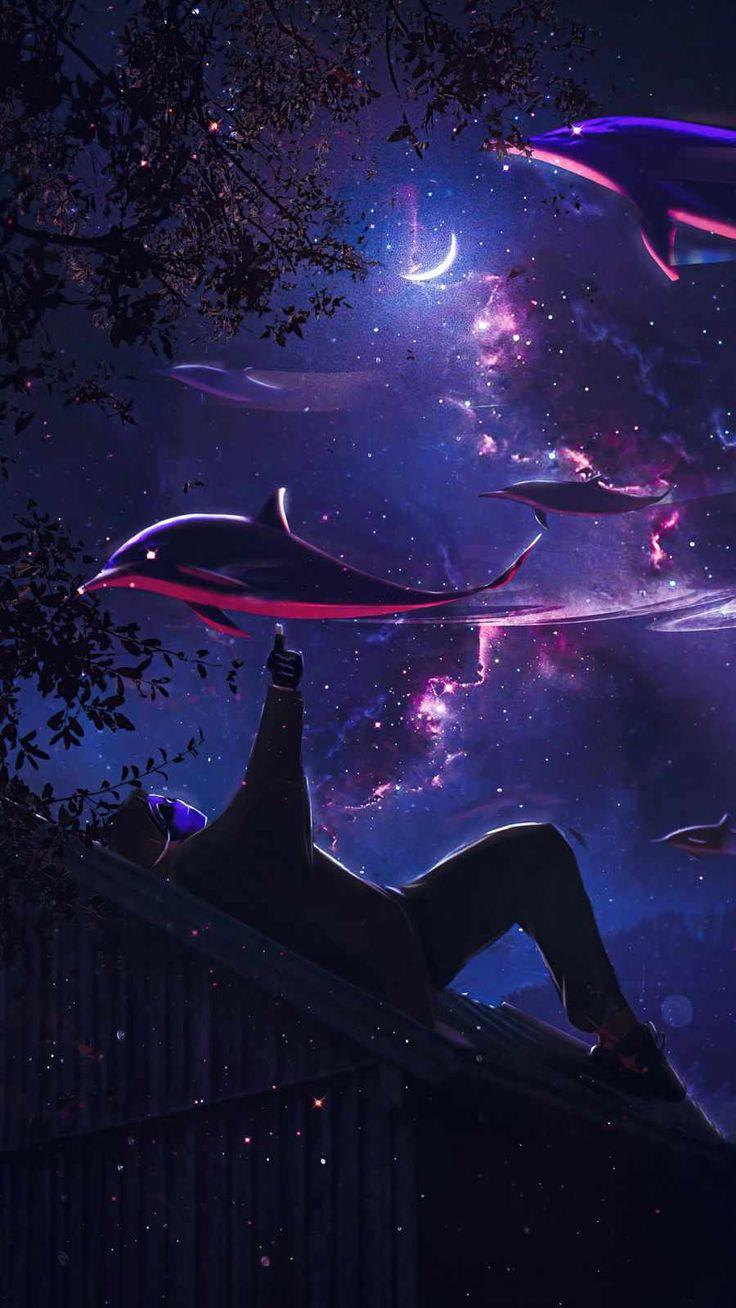 Anime Space iPhone Wallpapers - Top Free Anime Space iPhone Backgrounds