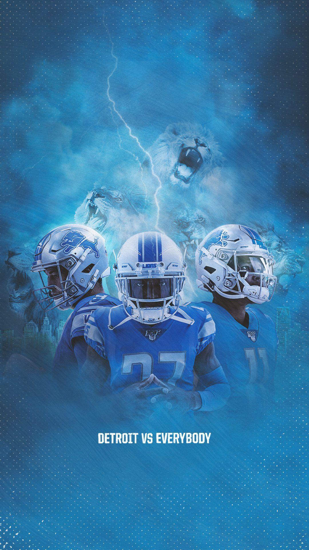 1080x1920 Detroit Lions Wallpaper Detroit Lions Background Download