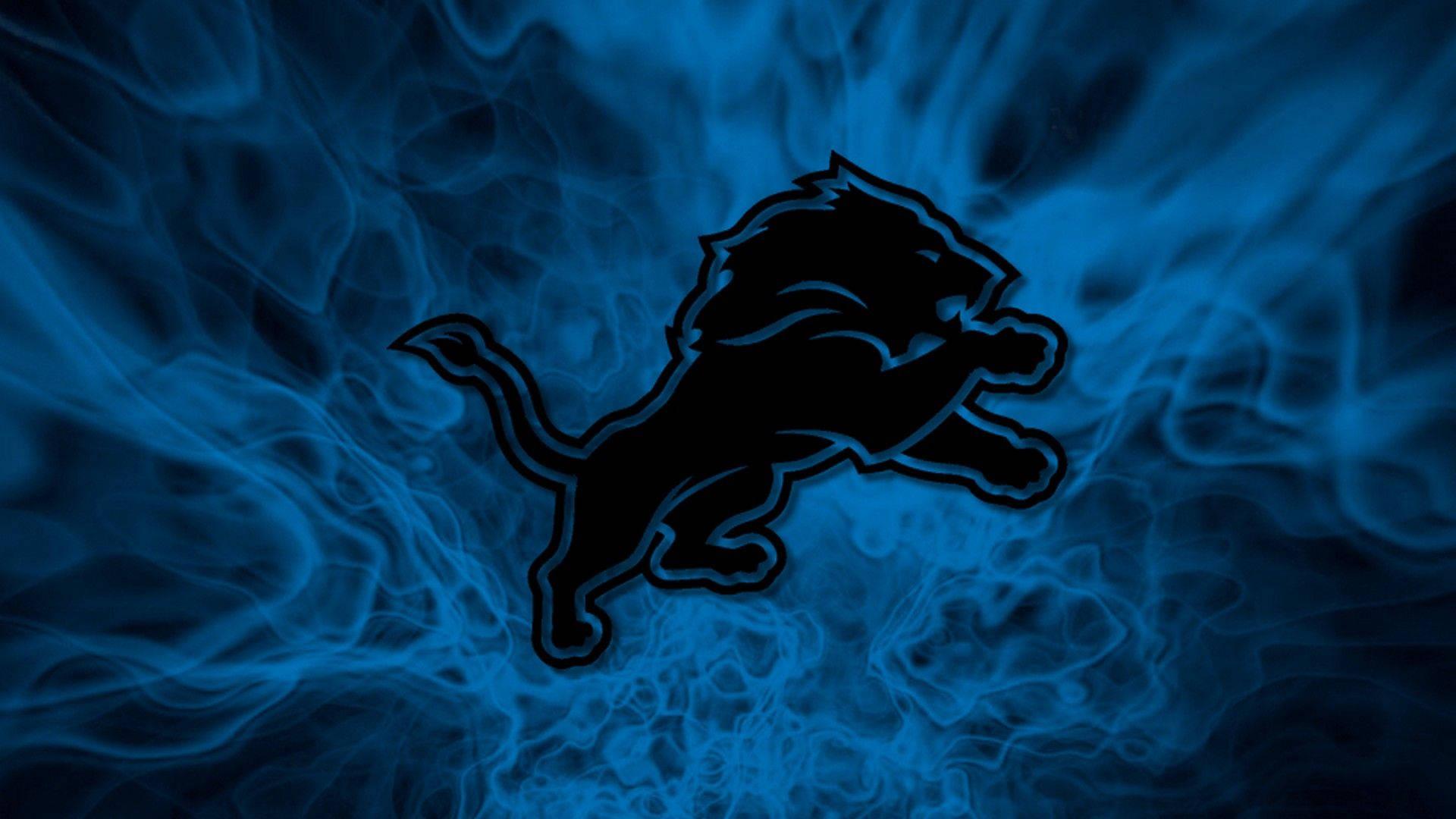 Download wallpapers Detroit Lions, 4k, logo, grunge art, American