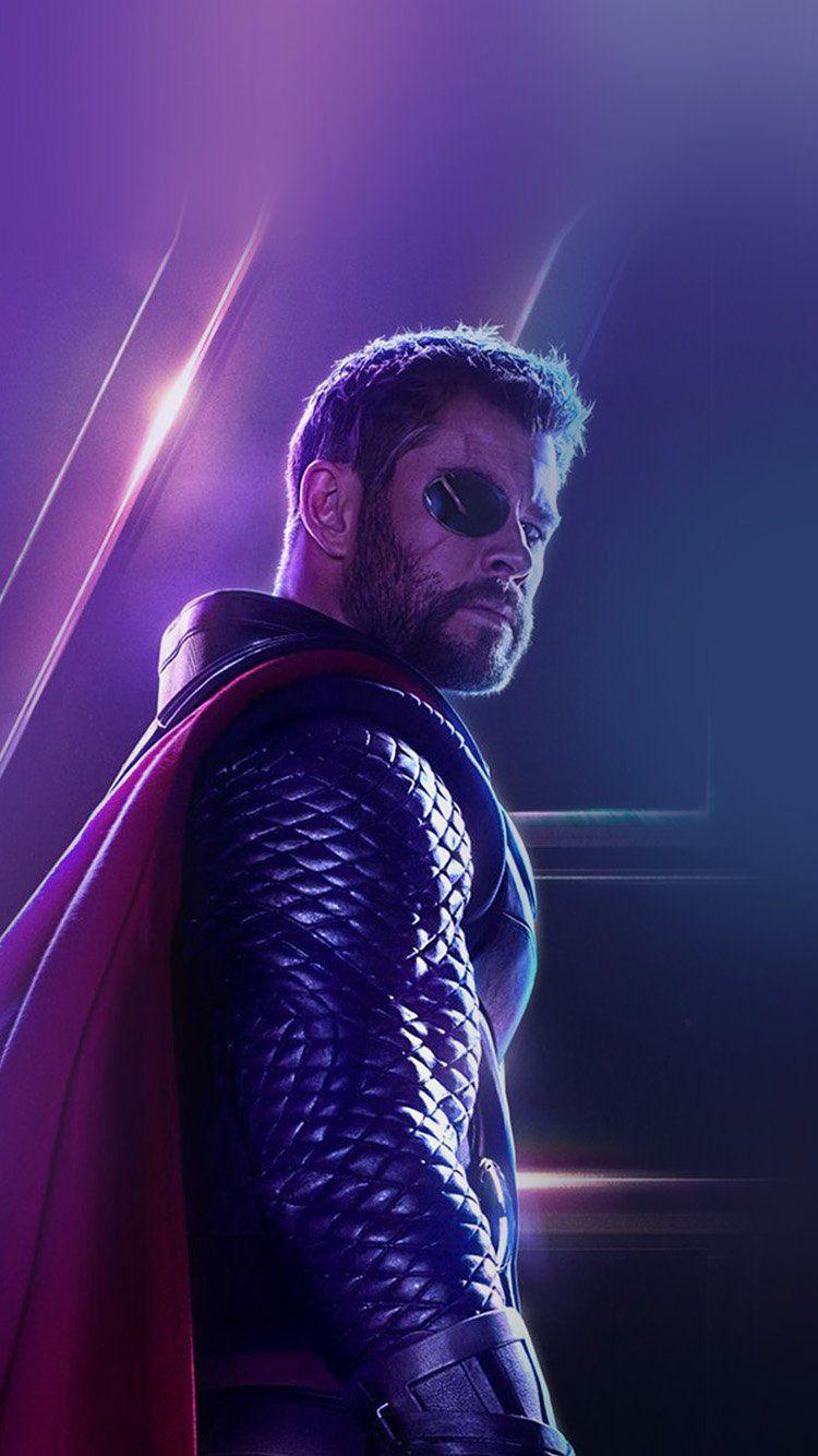 750x1334 iPhone7 wallpaper. thor chris avengers