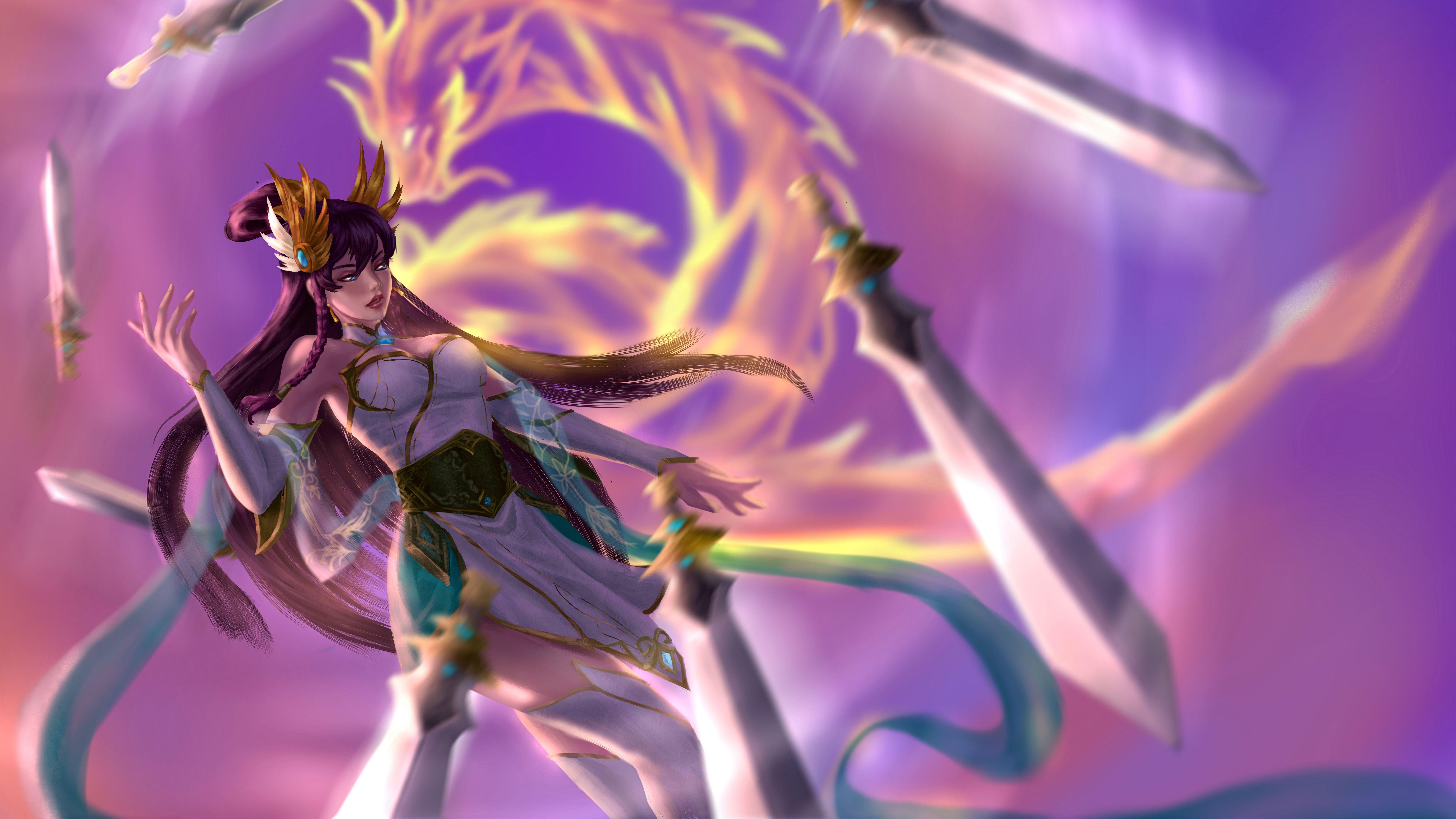 7680x4320 Divine Sword Irelia League of Legends LoL lol league of legends, Irelia, Immortal Journey of Legends. League of legends, Lol league of legends, League