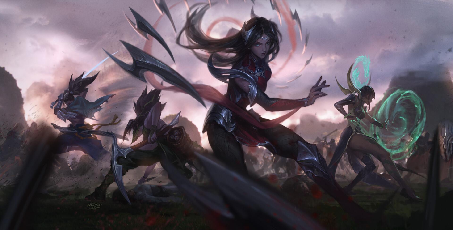 1920x974 League Of Legends Irelia League Of Legends Yasuo League Of Legends Karma League Of Legends Akali Lea Wallpaper:1920x974