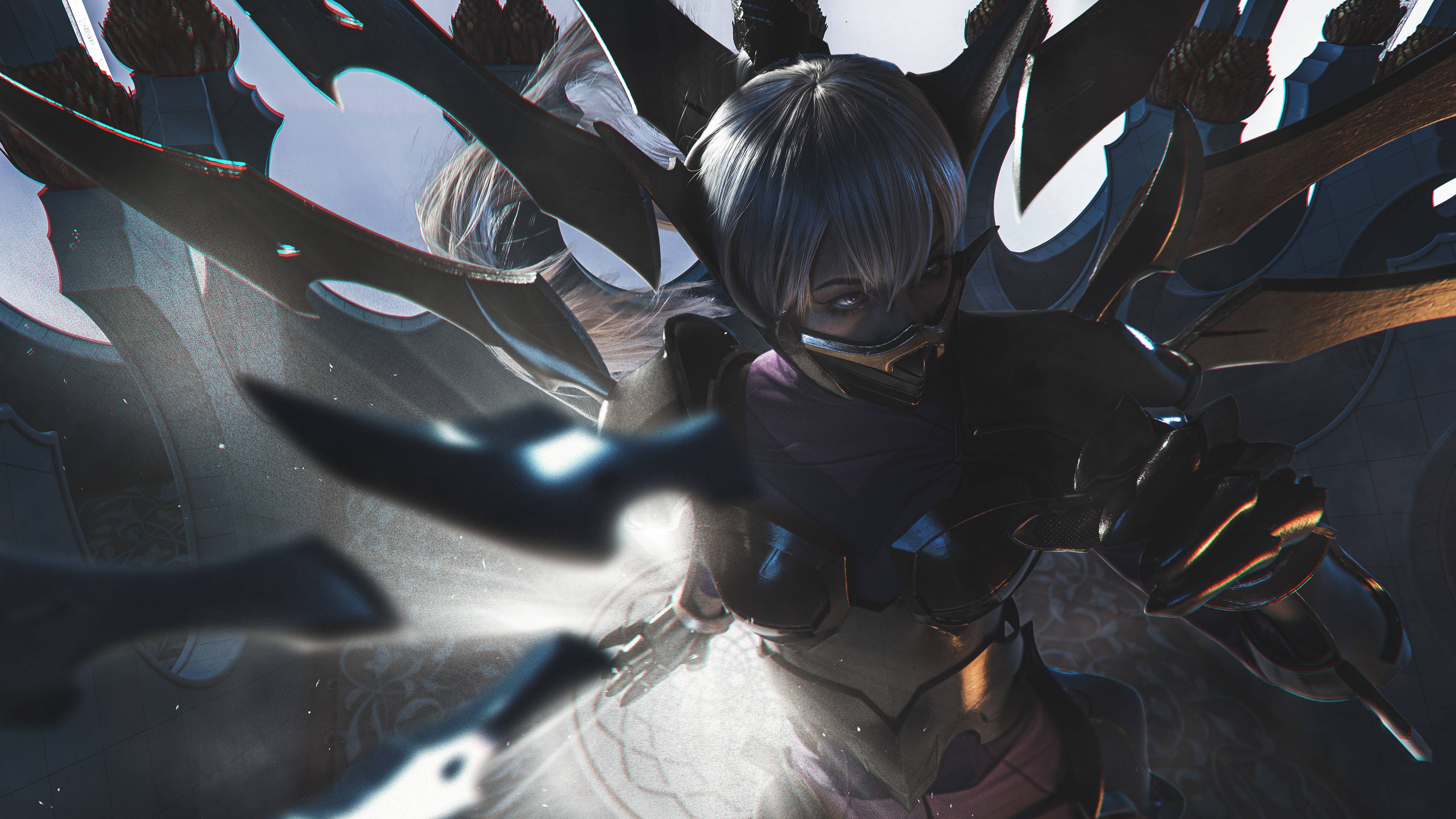 3840x2160 Irelia 4K Art League Of Legends Wallpaper, HD Games 4K Wallpaper, Image, Photo and Background