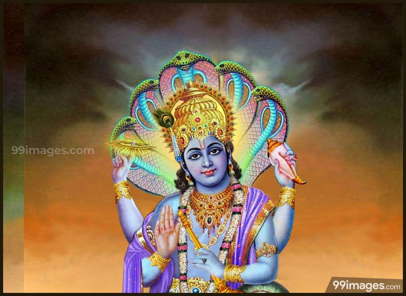 1293x945 Lord Vishnu Wallpaper