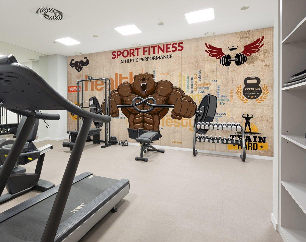 1200x948 AJ Wallpaper wallpaper for you Gym.#gym #gymwall #gymwallpaper #gymdecor #gymdesign #gymlife #fitnesslife #fitnessdesign # wallpaper #wallpaper #wallpaperdecor #wallpaperdecoration #wallpapermurah #muralart #mural #muralpainting