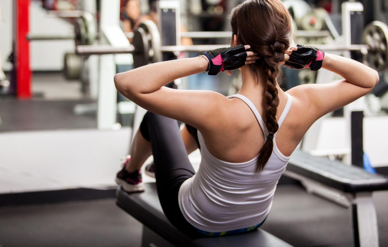 1332x850 Wallpaper woman, workout, fitness, gym image for desktop, section спорт