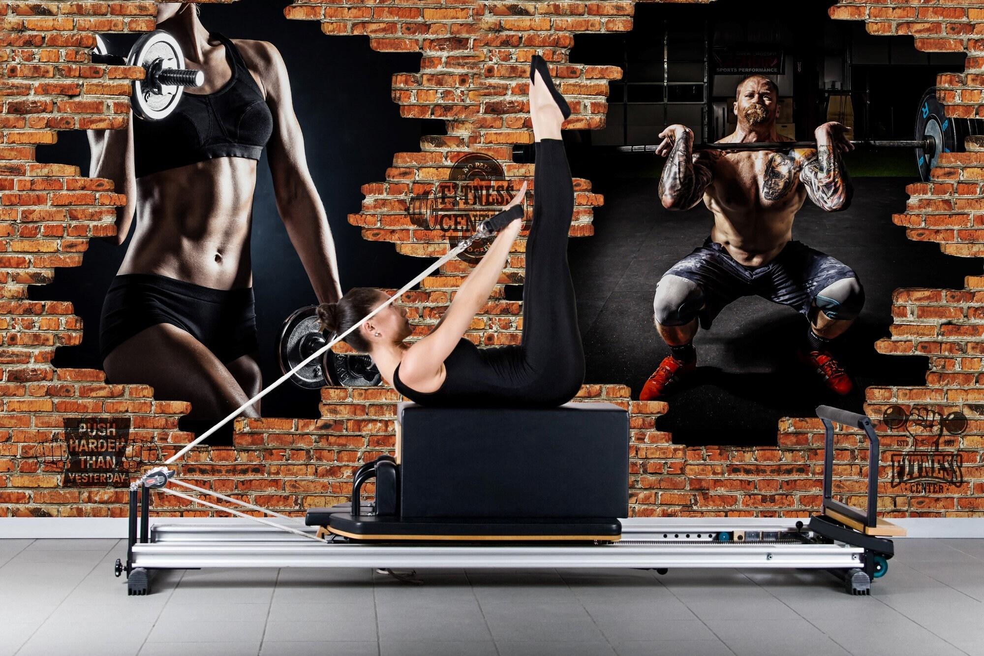 2000x1333 3D Wallpaper for Gym Wall Mural Sports Wallpaper