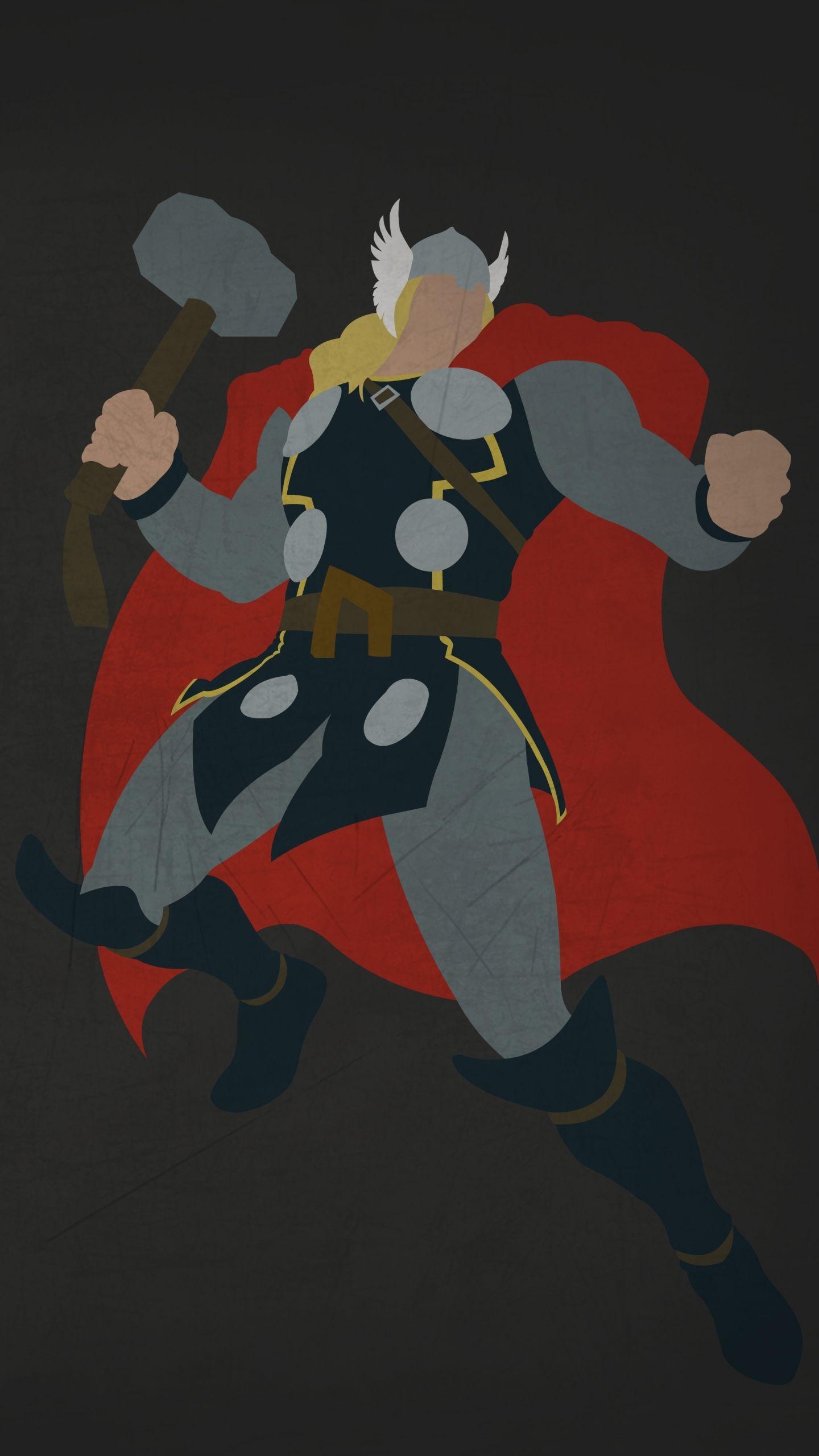 1440x2560 Thor IPhone Wallpaper