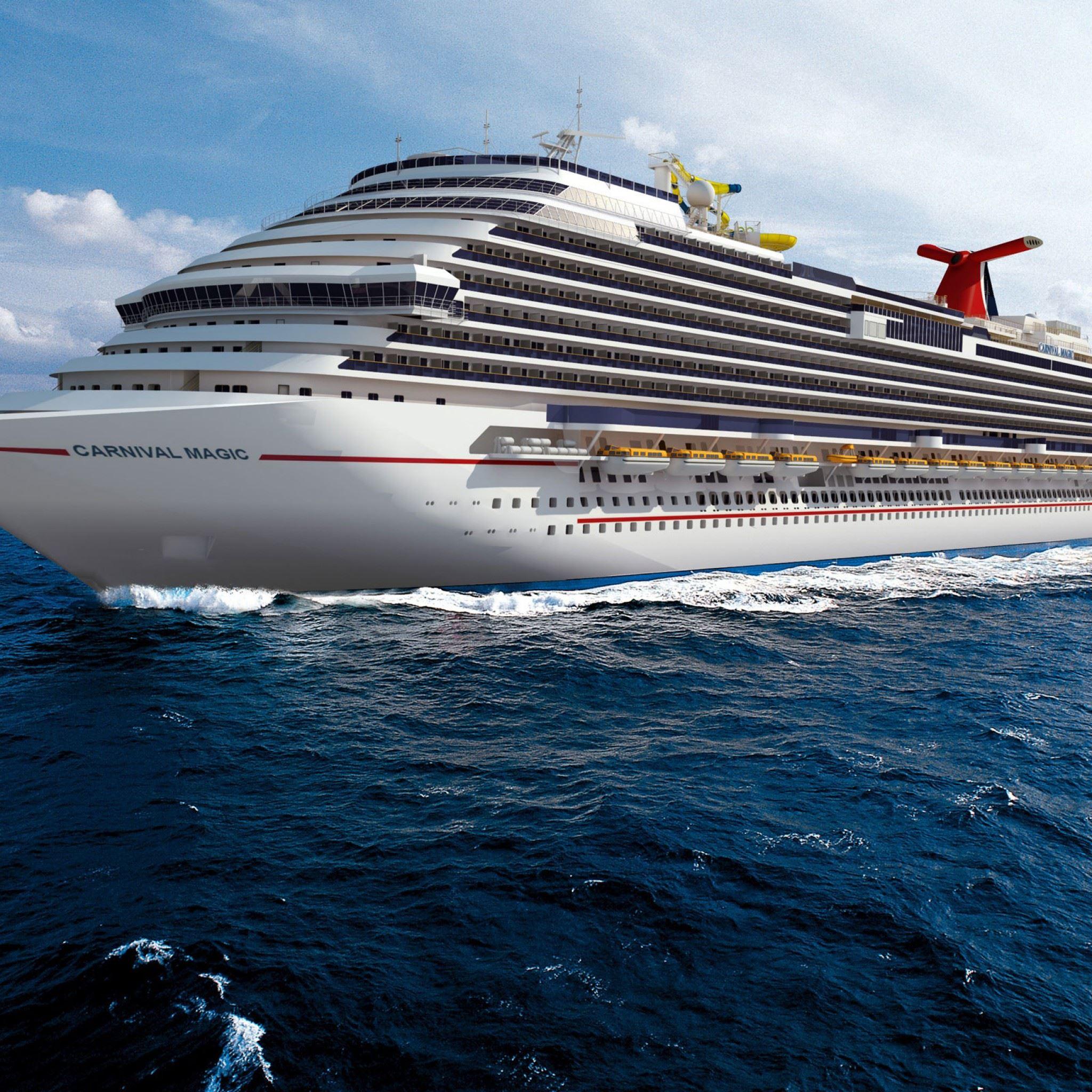 2048x2048 Cruise Ship Carnival Magic iPad Air Wallpaper Free Download