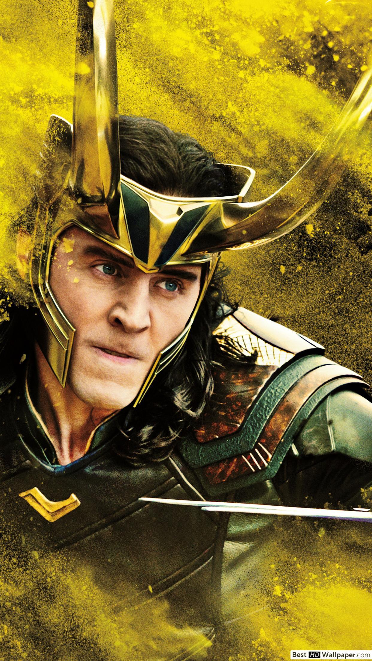 1242x2208 Thor: Ragnarok (Loki) HD wallpaper download
