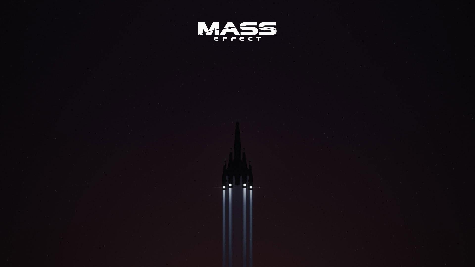 1920x1080 Wallpaper Mass Effect Text, Normandy Sr Simple