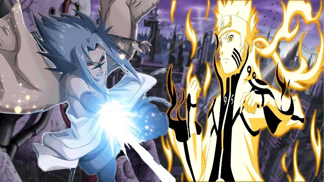 1280x720 Sasuke vs Naruto. Naruto Shippuden : Ultimate Ninja STORM 4. Hidden Rain Village