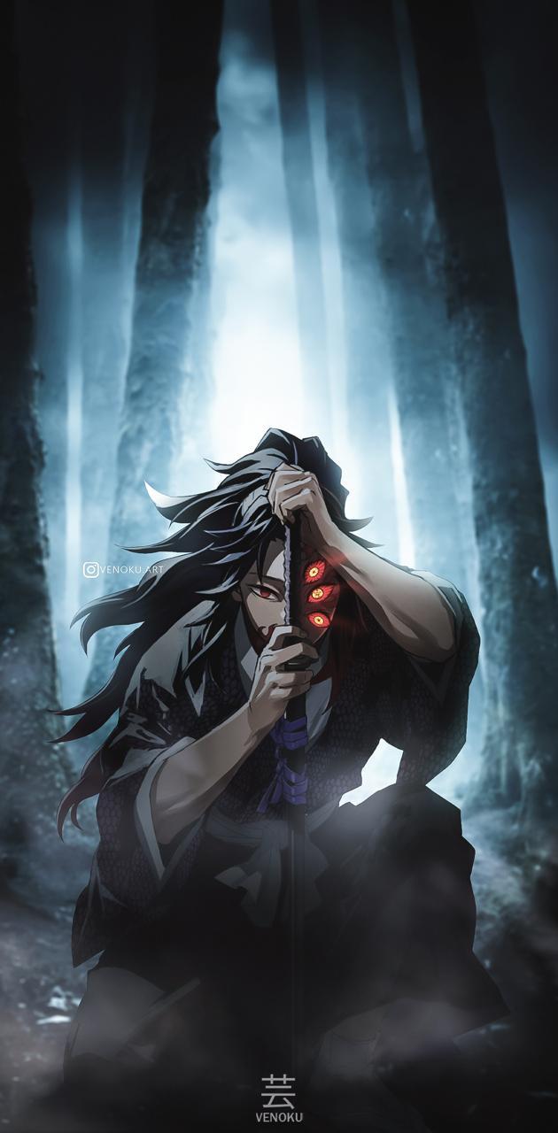 630x1280 Kokushibou wallpaper