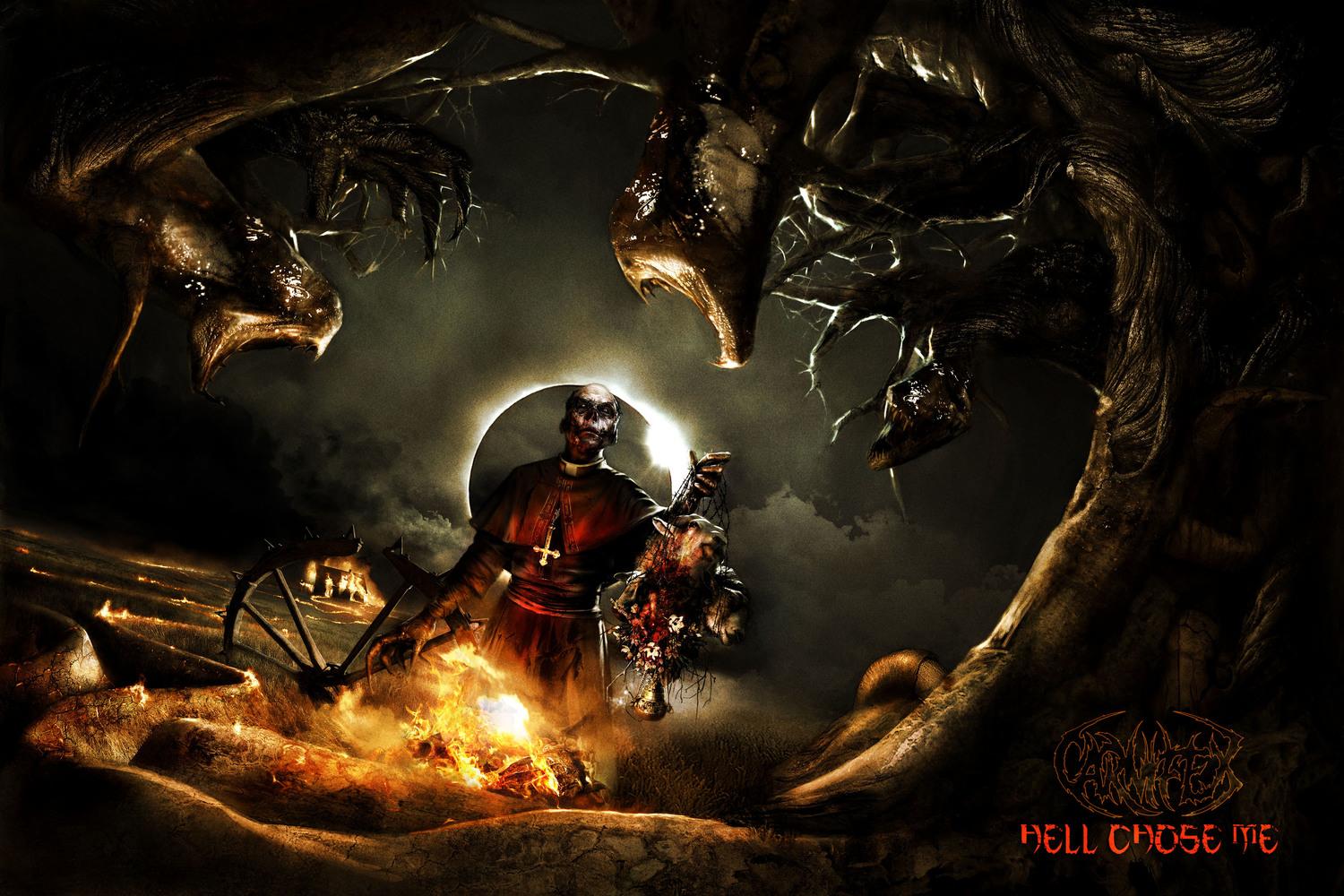 1500x1000 Carnifex Hell Chose Me album cover and package