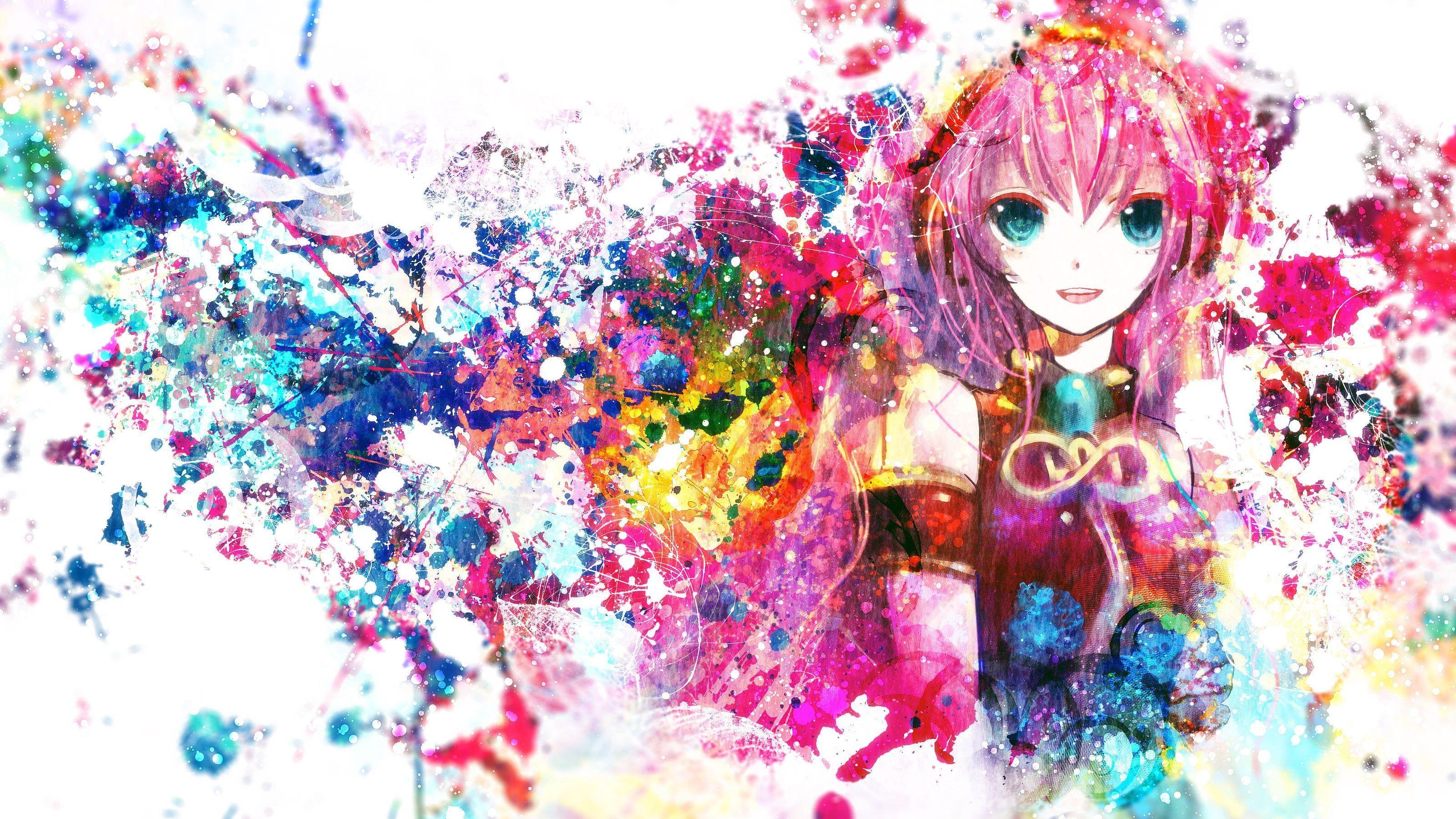 HD wallpaper anime colorful Koufuku Graffiti anime girls  representation  Wallpaper Flare