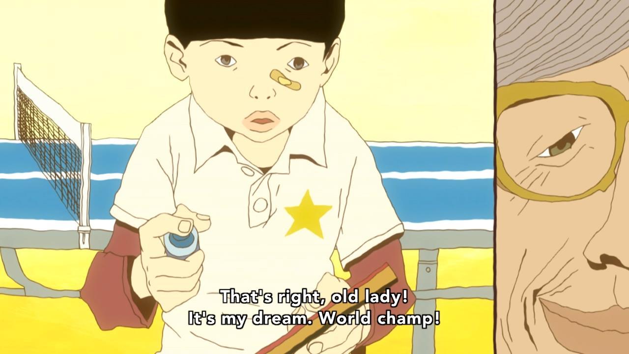 1280x720 Zen Buddhism and Enlightenment in Ping Pong the Animation