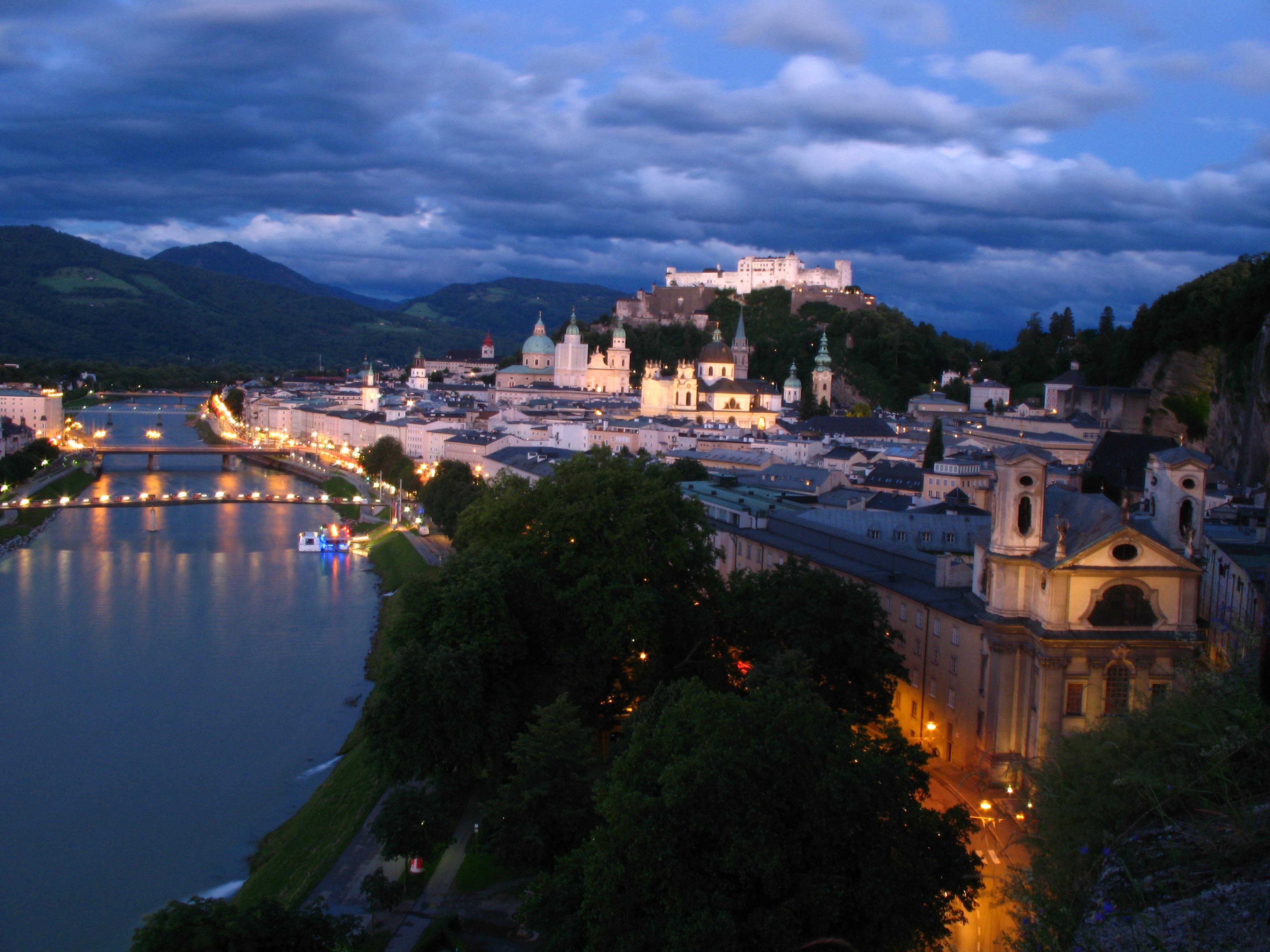 3648x2736 Sound of Music Movie Tour in Salzburg Locations Map