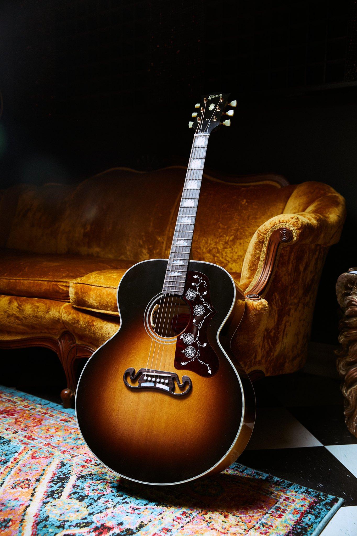 1364x2048 Gibson Is Proud To Launch A Limited Run Of 200 Pieces Of Noel Gallagher's Go To Acoustic, The J With Features Including AA Maple Back And Sides And Premium Sitka