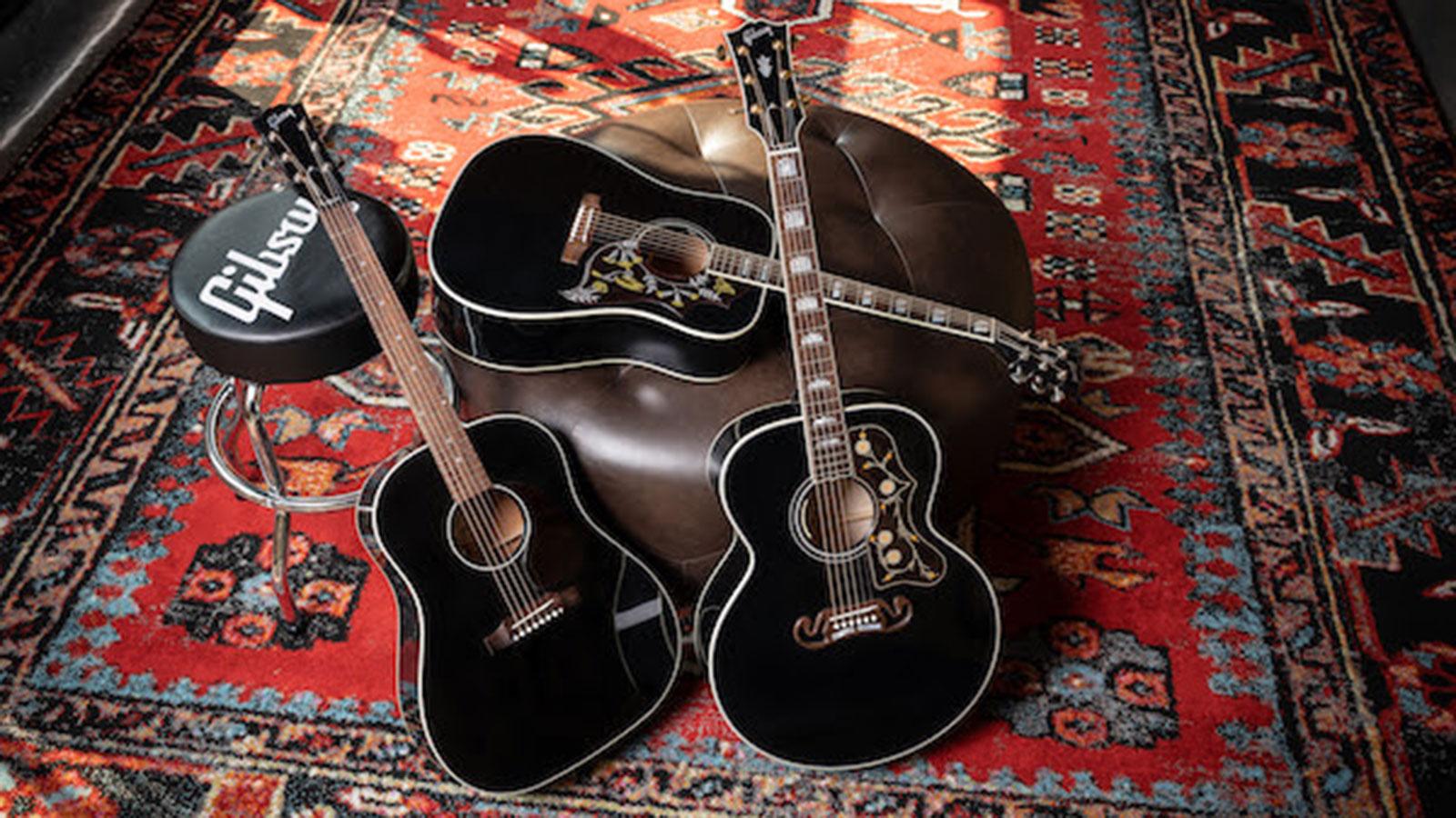 1600x900 Gibson adds new Ebony acoustics to its Exclusives Collection