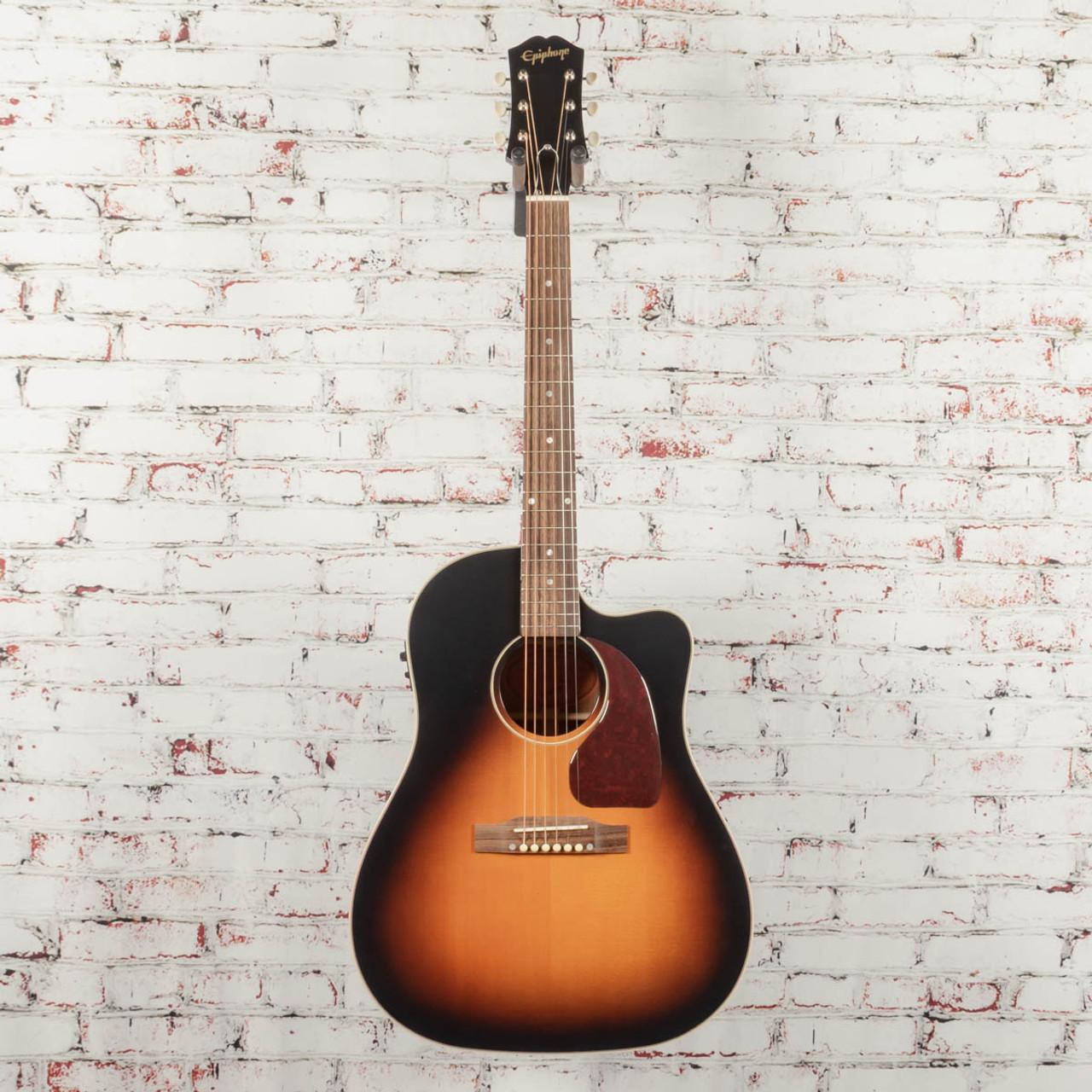 1280x1280 Epiphone Inspired By Gibson J 45 EC Aged Vintage Sunburst Gloss Acoustic Guitar X5295