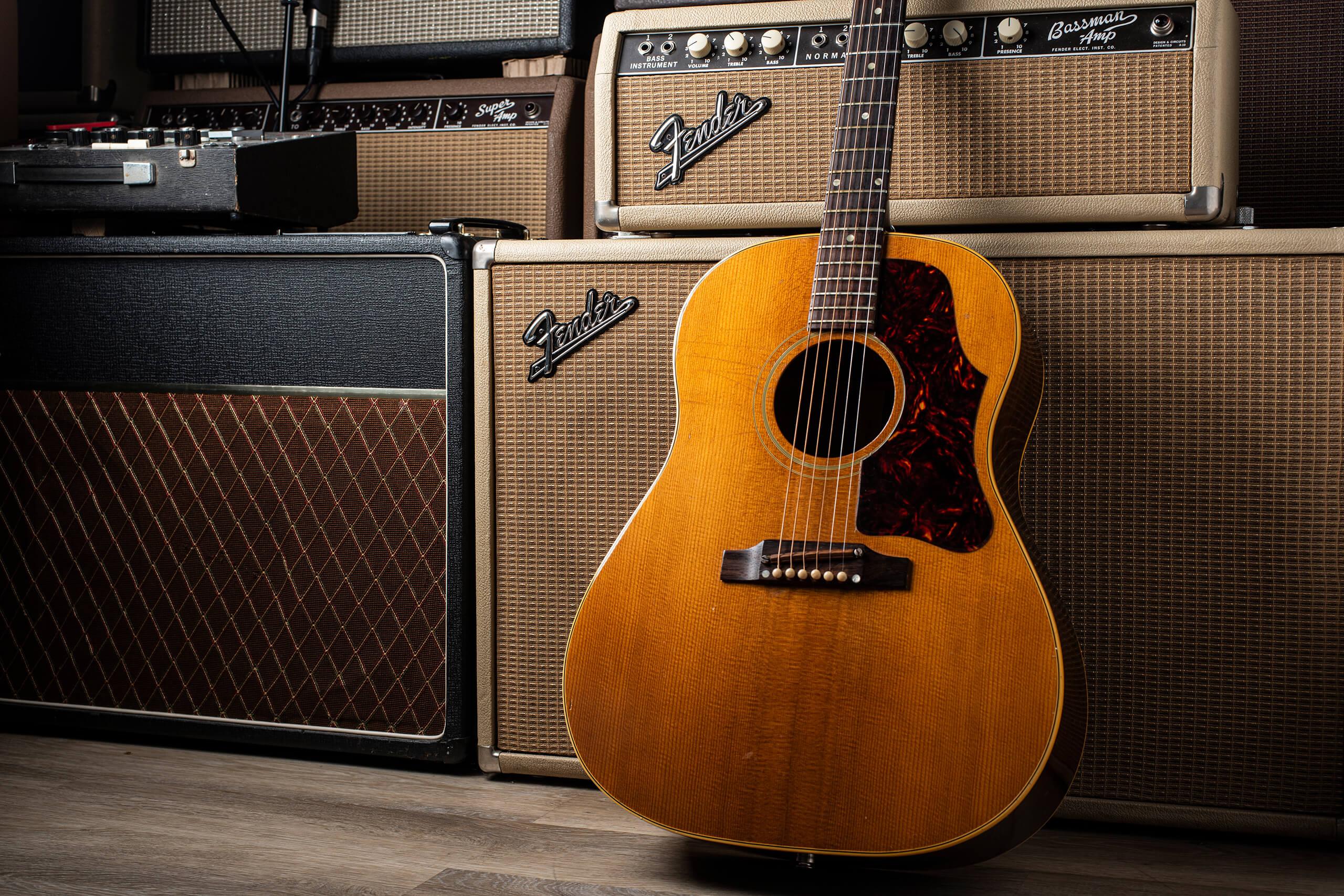 2560x1707 Vintage Bench Test: 1963 Gibson J 50
