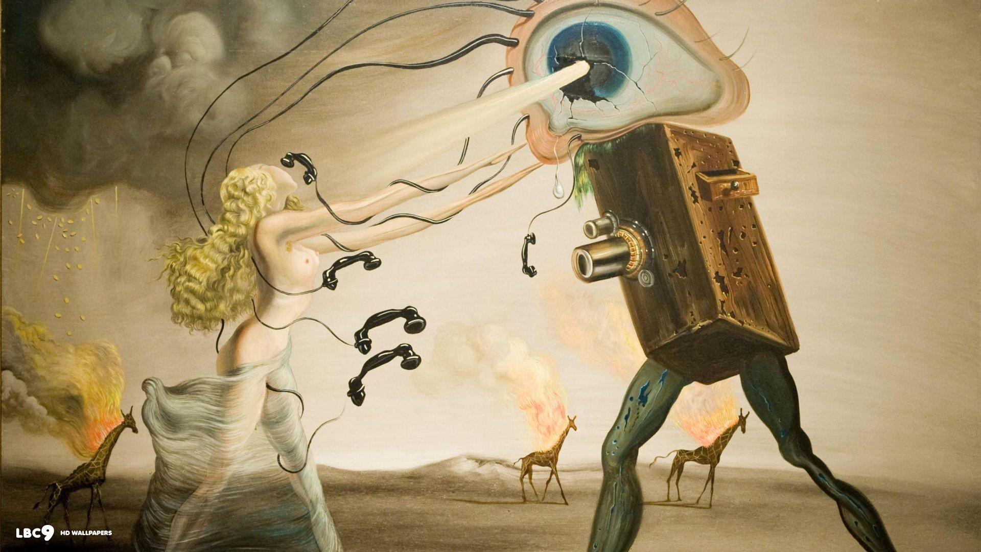 1920x1080 Salvador Dali Wallpaper