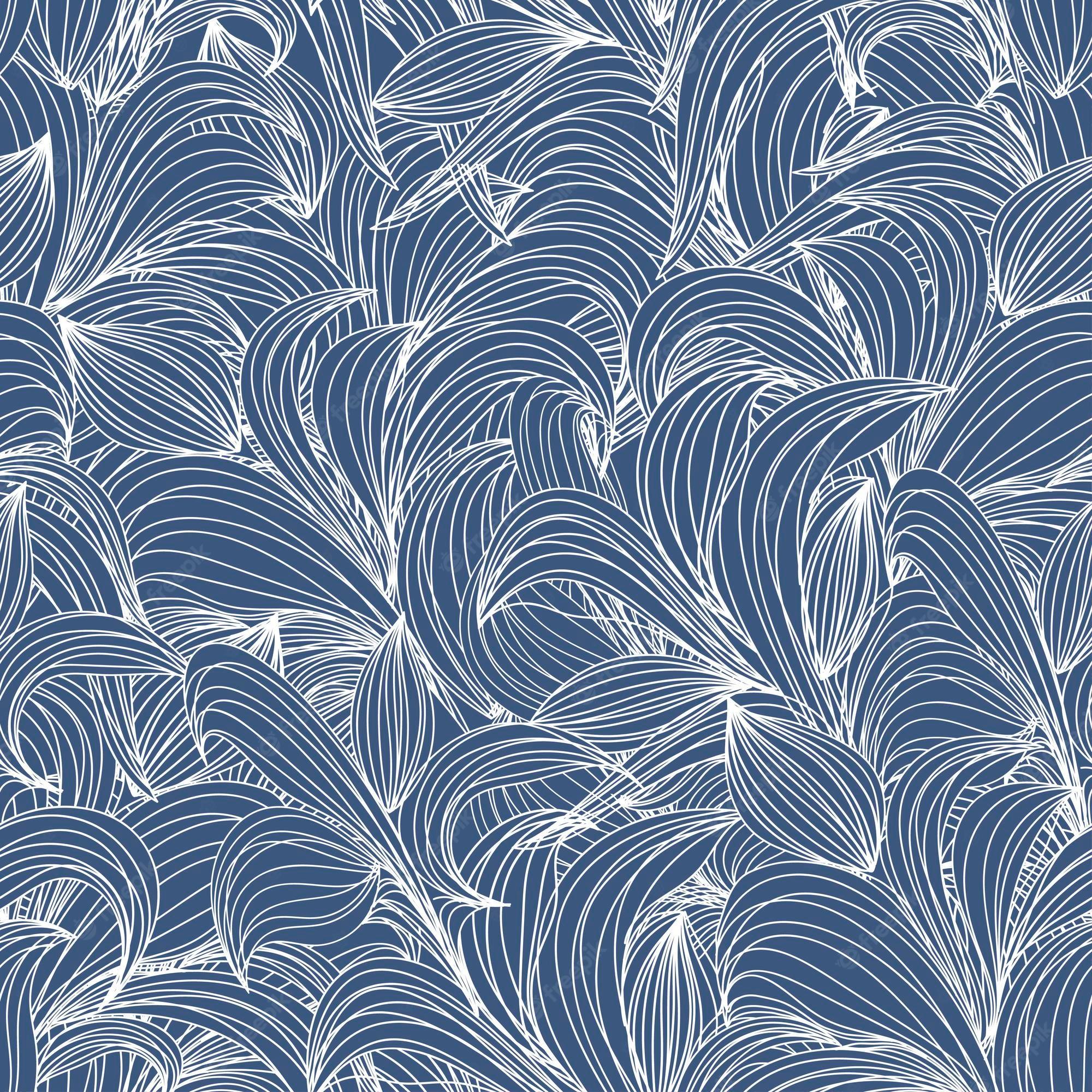 2000x2000 Premium Vector. Flowers pattern. line illustrations. pencil drawing. linear vector pattern, abstract leaves, white line of leaf or flower, floral. graphic clean design for fabric, event, wallpaper etc. line design