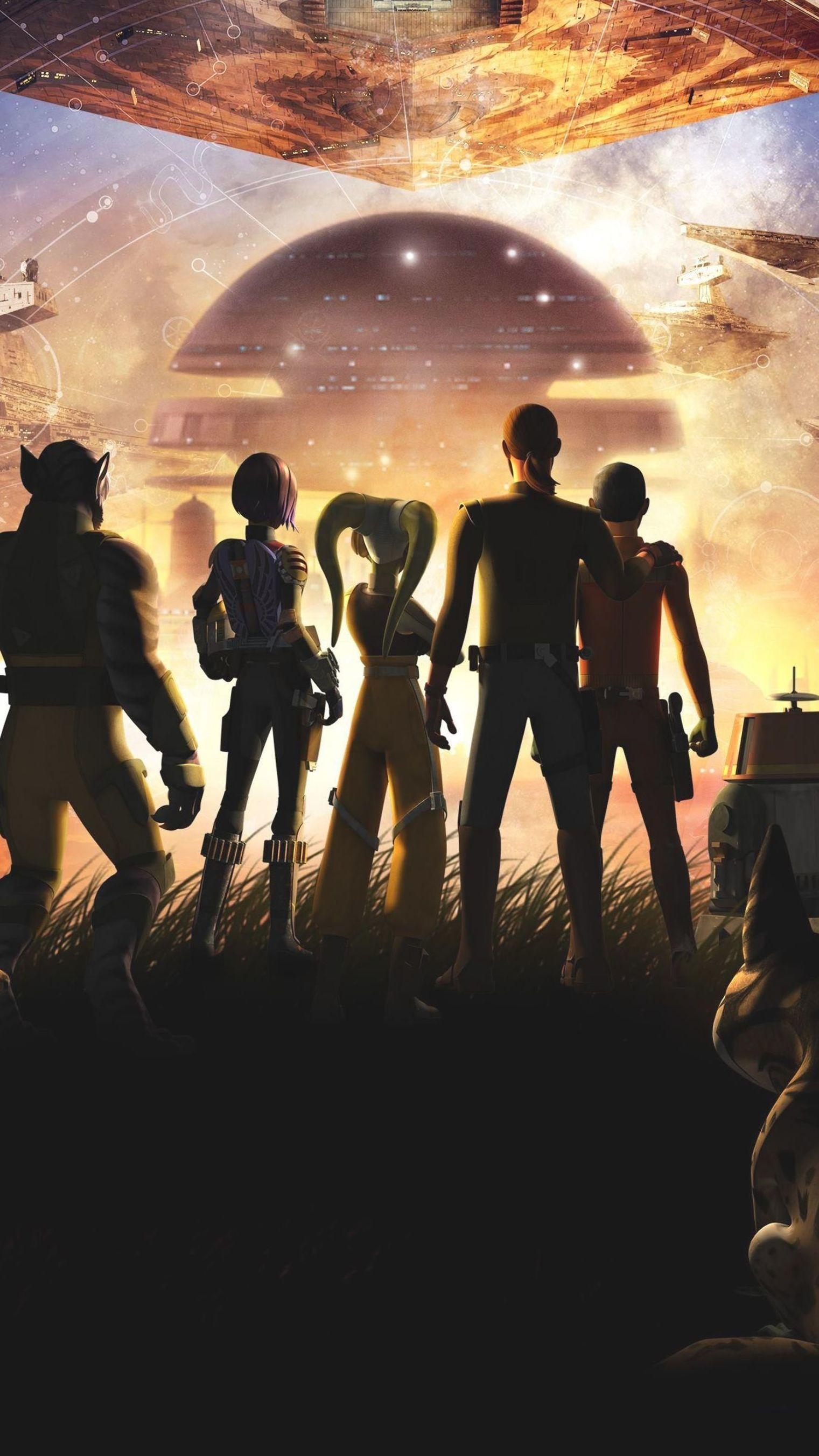 1521x2704 Star Wars Rebels Phone Wallpaper. Moviemania. Star wars picture, Star wars poster, Star wars rebels