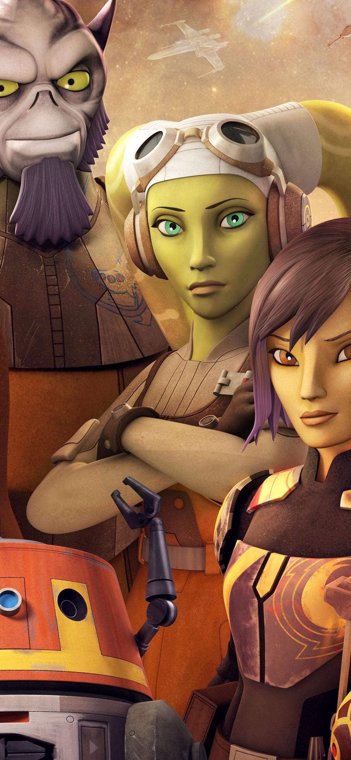 1125x2436 Star Wars Rebels iPhone XS, iPhone iPhone X HD 4k Wallpaper, Image, Background, Photo and Picture