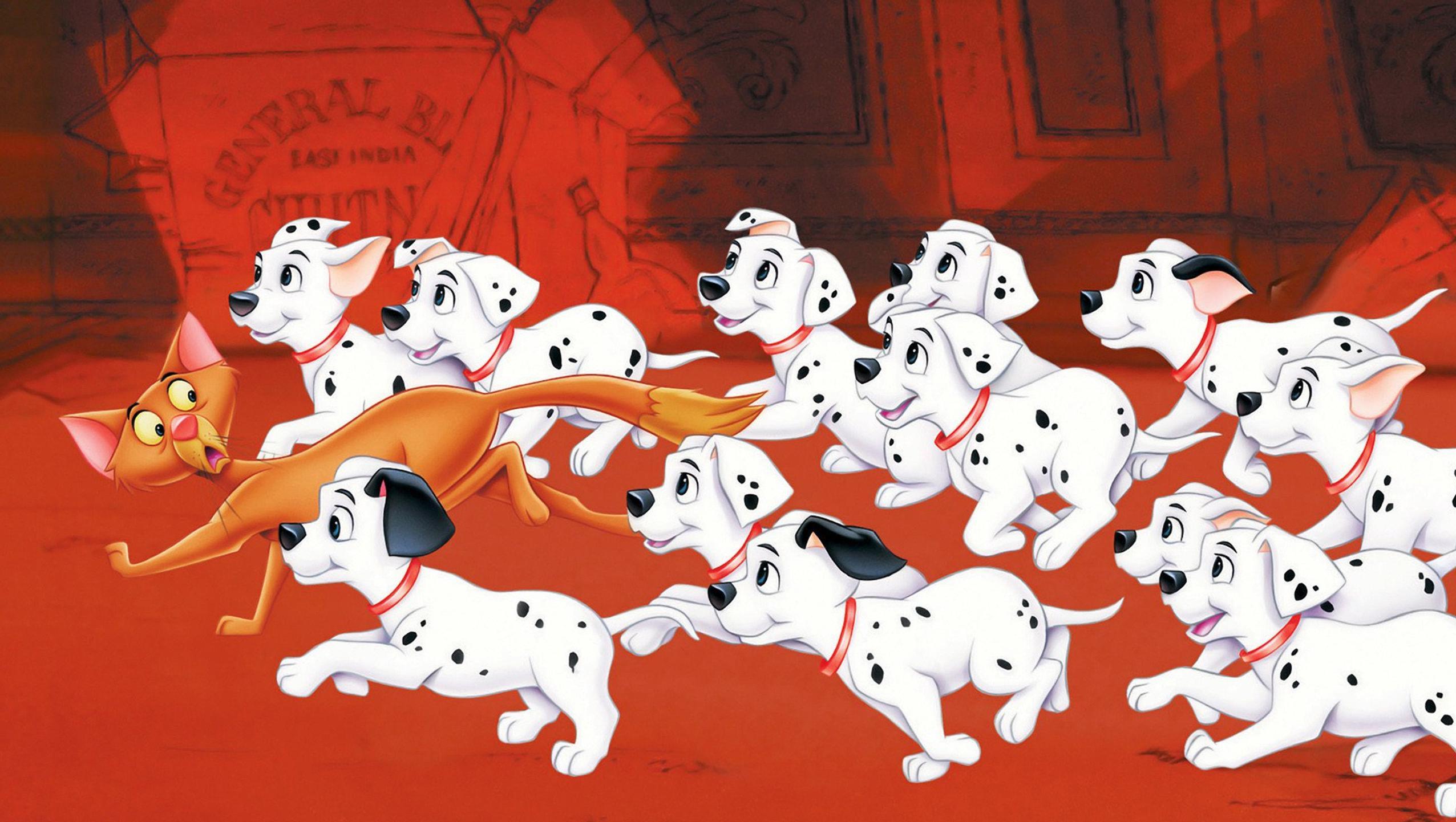 2552x1442 One Hundred and One Dalmatians (1961) Desktop Wallpaper