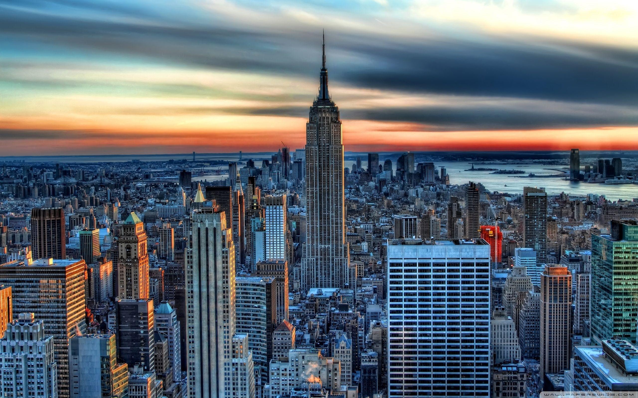2560x1600 Top New York Buildings Wallpaper FULL HD 1080p For PC Desktop