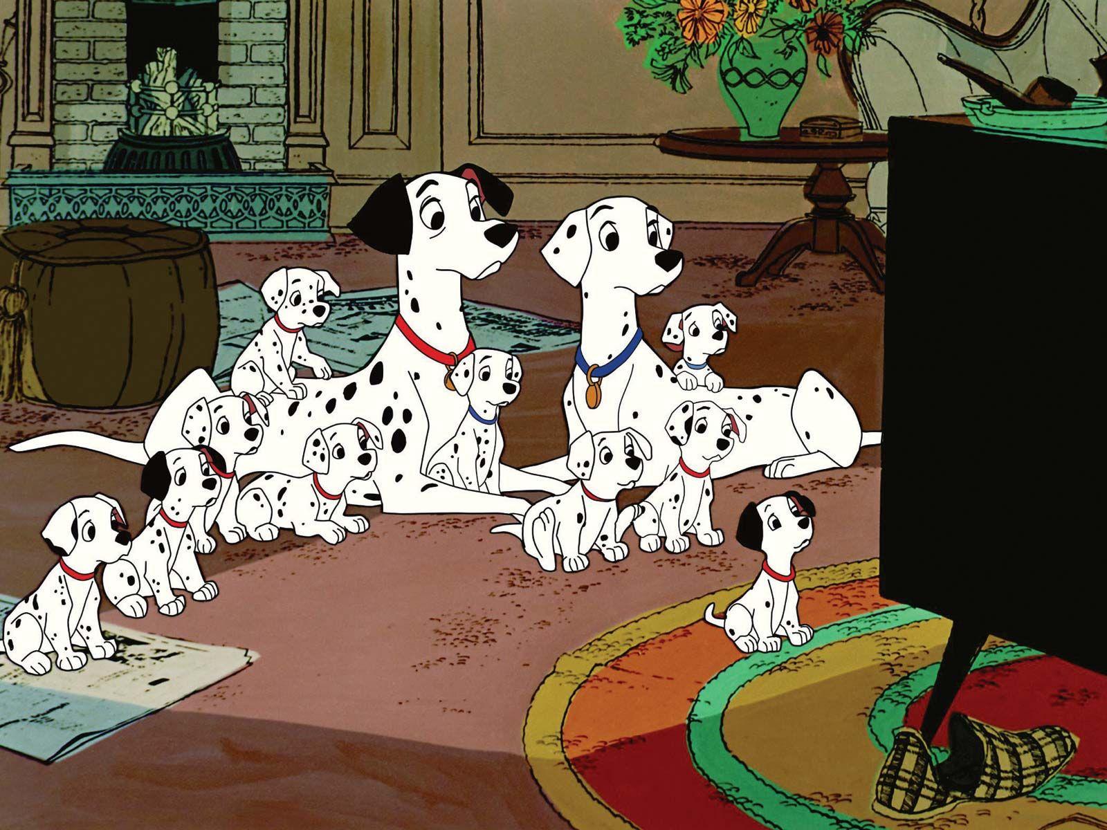 1600x1200 One Hundred and One Dalmatians. American animated film [1961]