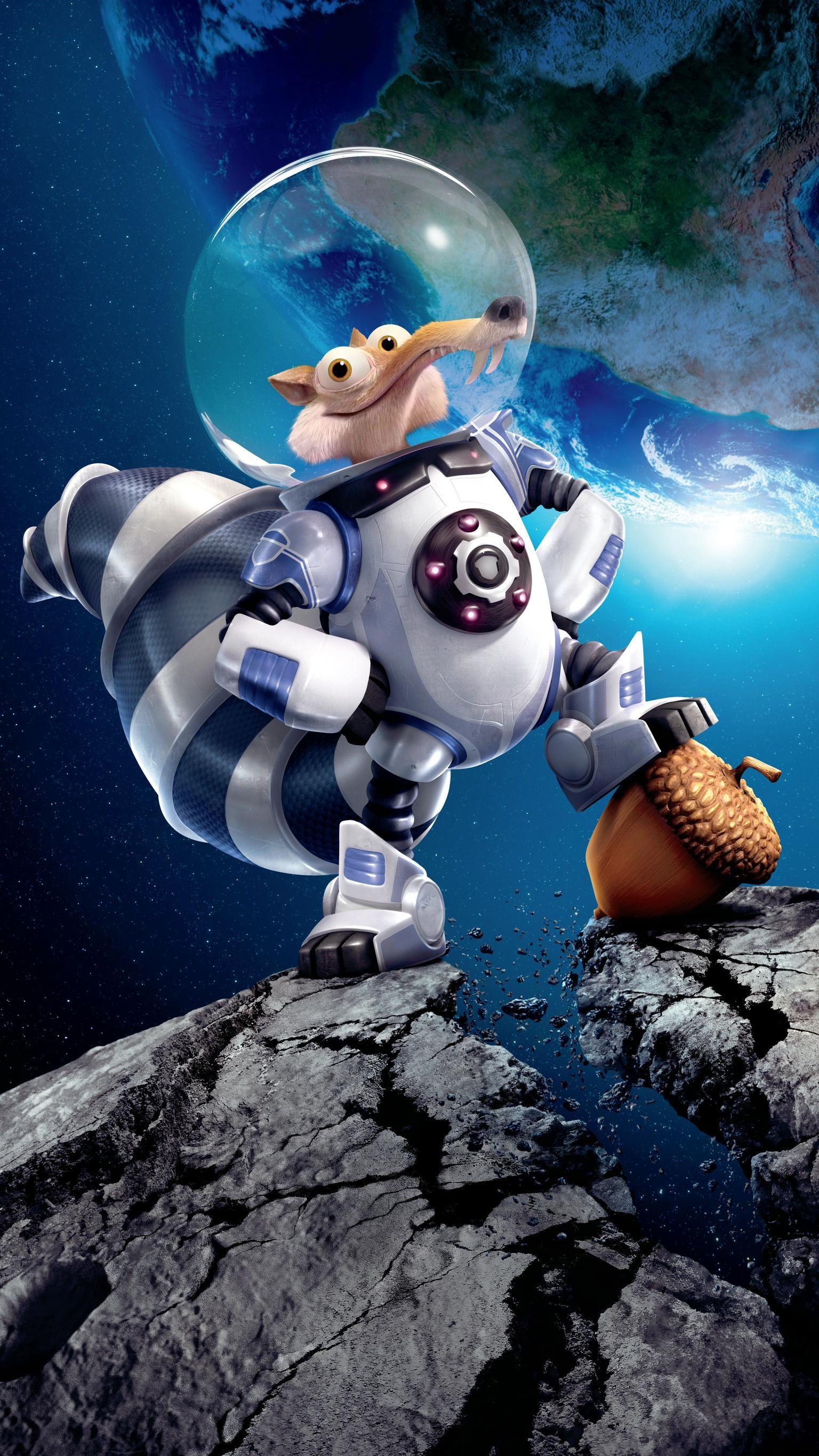 1536x2732 Ice Age: Collision Course (2016) Phone Wallpaper. Moviemania. Disney wallpaper, Ice age collision course, Cute disney wallpaper