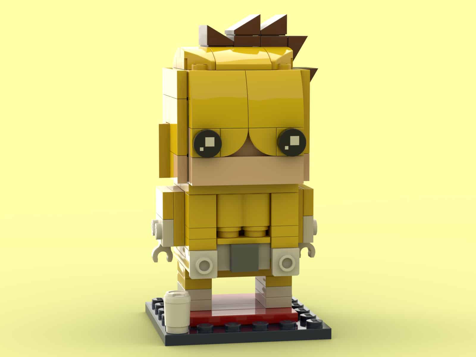 1600x1200 Eijiro Kirishima & Rikido Sato Hero Academia. Custom LEGO Models / LEGO MOCs with Building Instructions