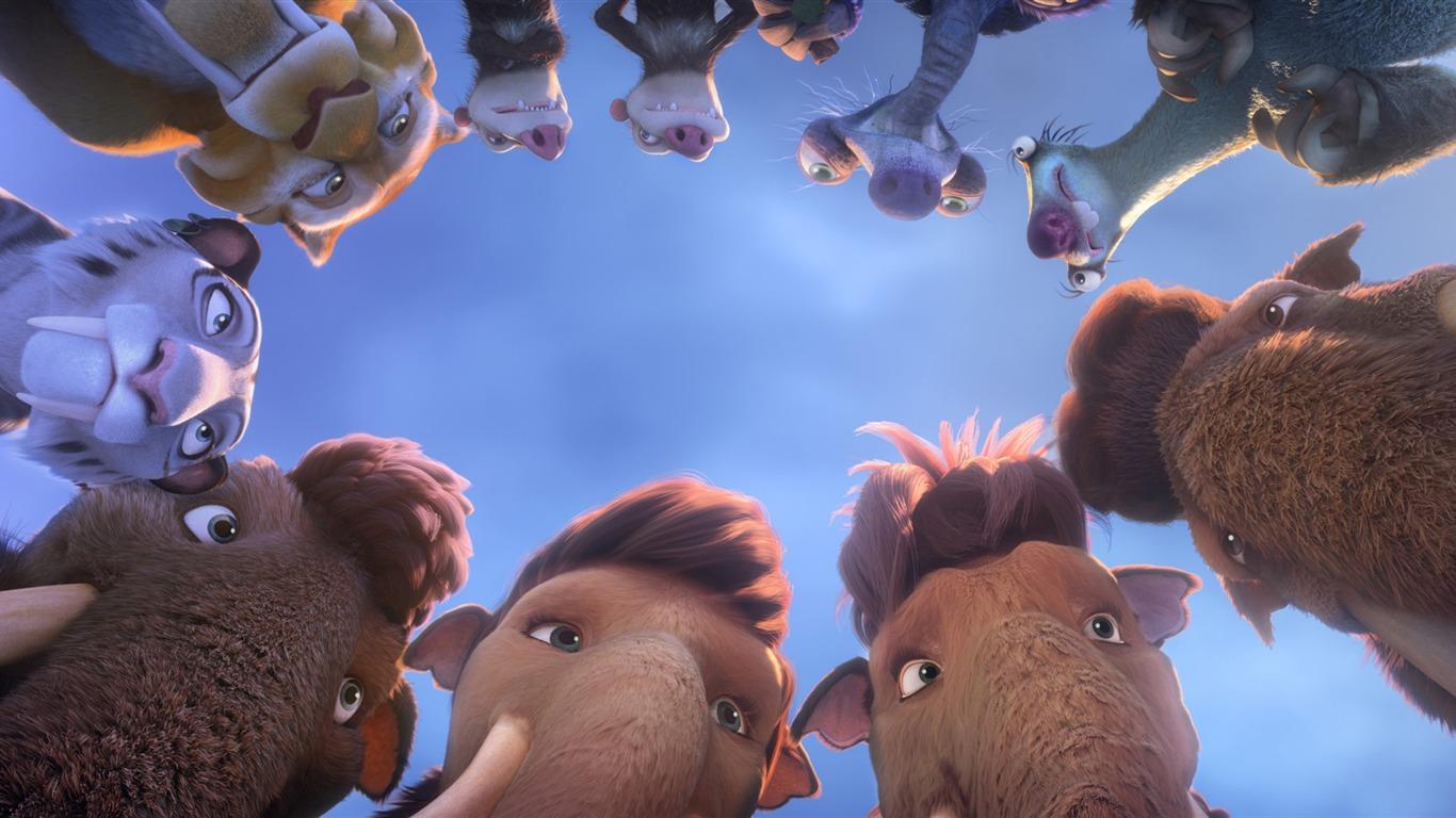 1366x768 Ice Age Collision Course 2016 Movies Wallpaper 15