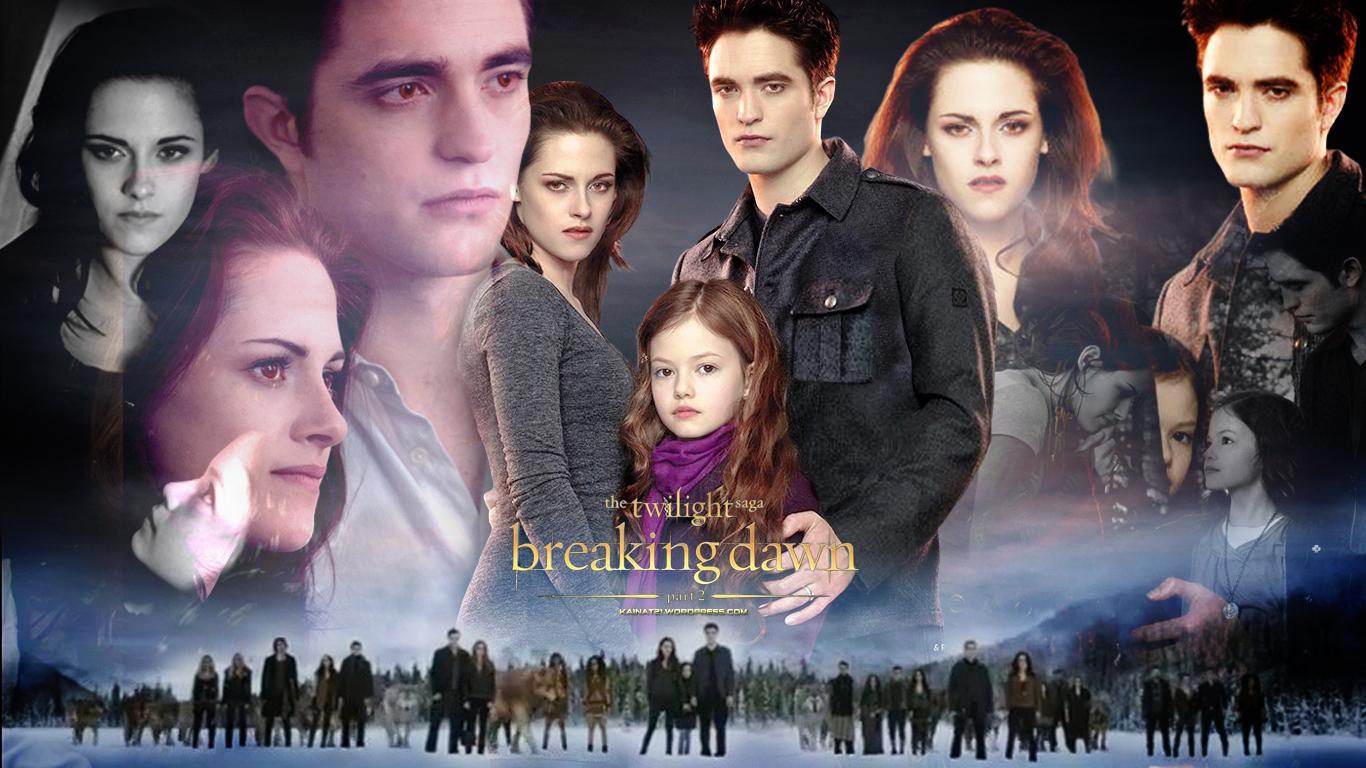 1366x768 Breaking Dawn part 1&2 wallpaper Series Fan Art
