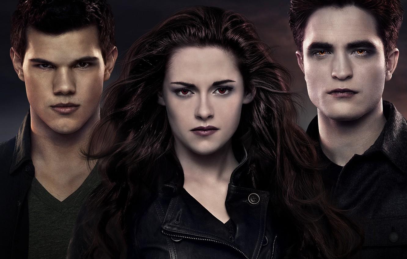 1332x850 Wallpaper Edward, Bella, the main characters, Jacob, The Twilight Saga Dawn, The Twilight Saga Breaking Dawn - for desktop, section фильмы