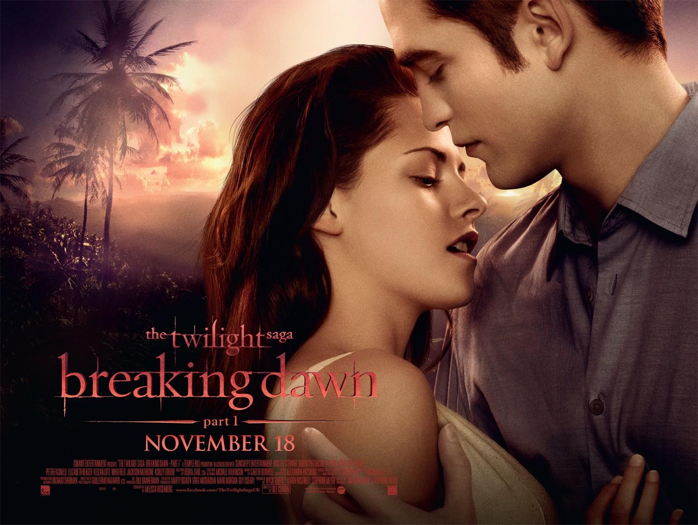 1417x1065 The Twilight Saga: Breaking Dawn 1 Movie Poster ( of 7)