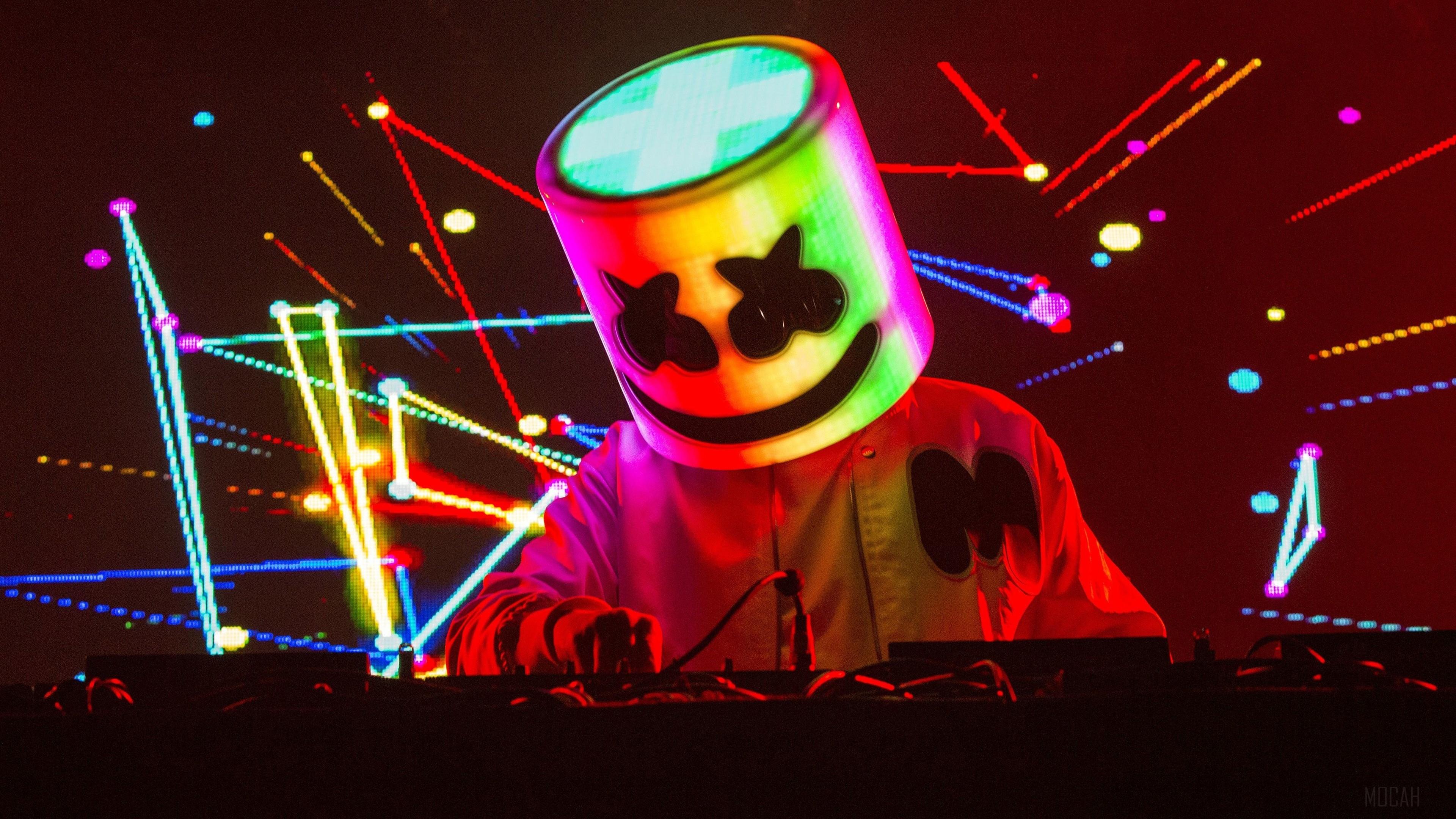 3840x2160 Marshmello 1080P, 2k, 4k HD wallpaper, background free download