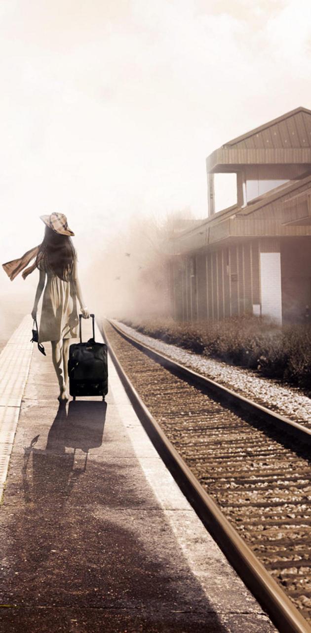 630x1280 girl travel wallpaper