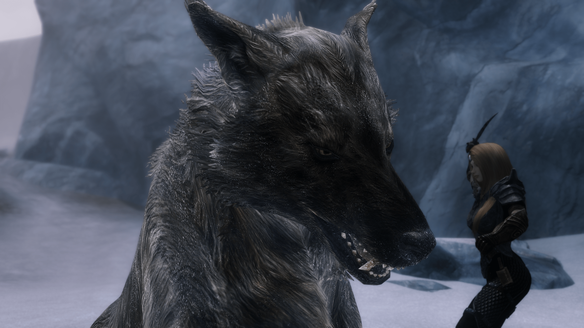 1920x1080 big bad wolf at Skyrim Special Edition Nexus and Community