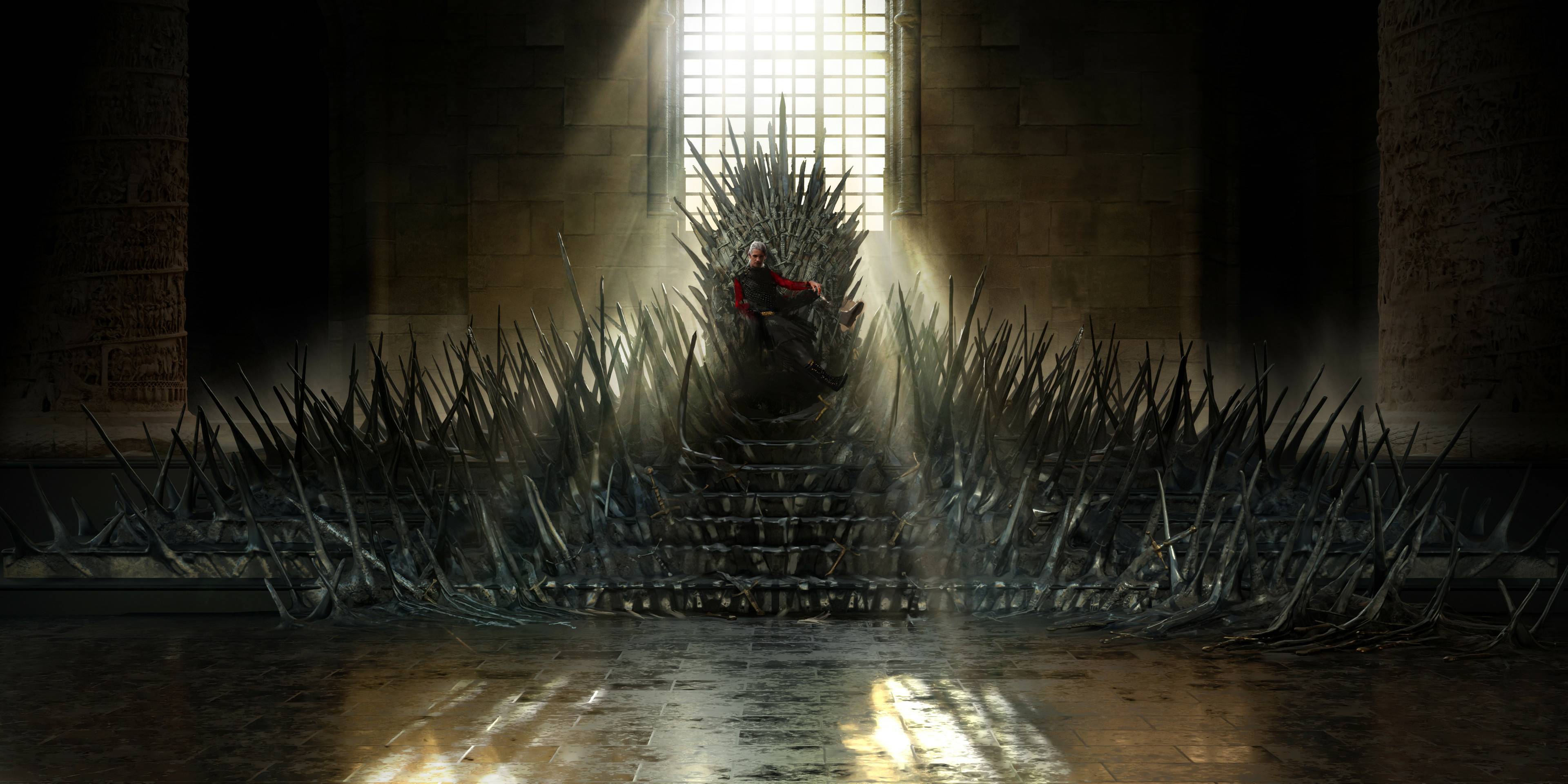 3840x1920 The New Iron Throne House of the Dragon Wallpaper, HD TV Series 4K Wallpaper, Image and Background