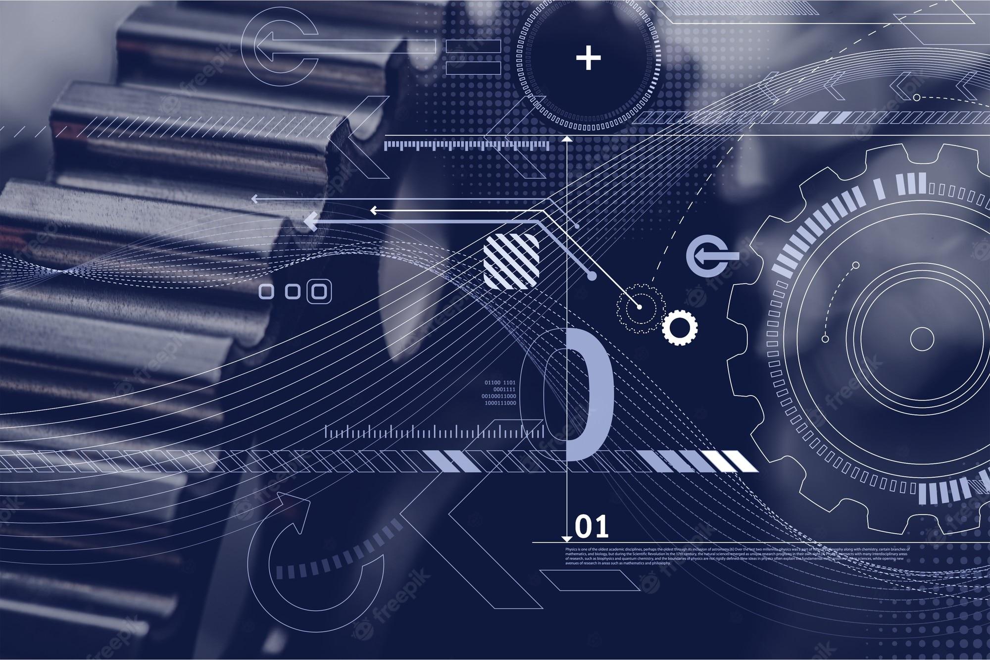 2000x1333 Mechanical Engineering Background Image
