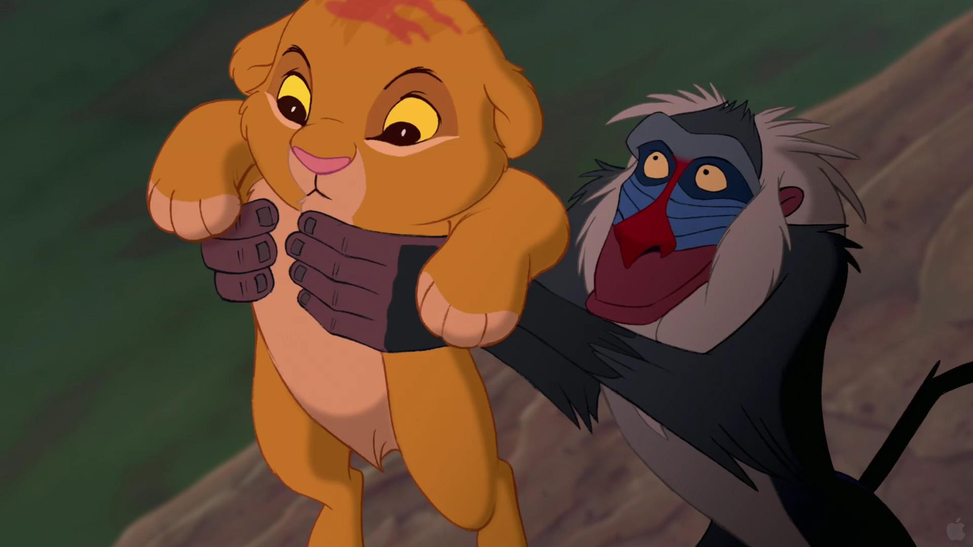 1920x1080 cartoons, Disney, Company, Simba, The, Lion, King, Rafiki Wallpaper HD / Desktop and Mobile Background