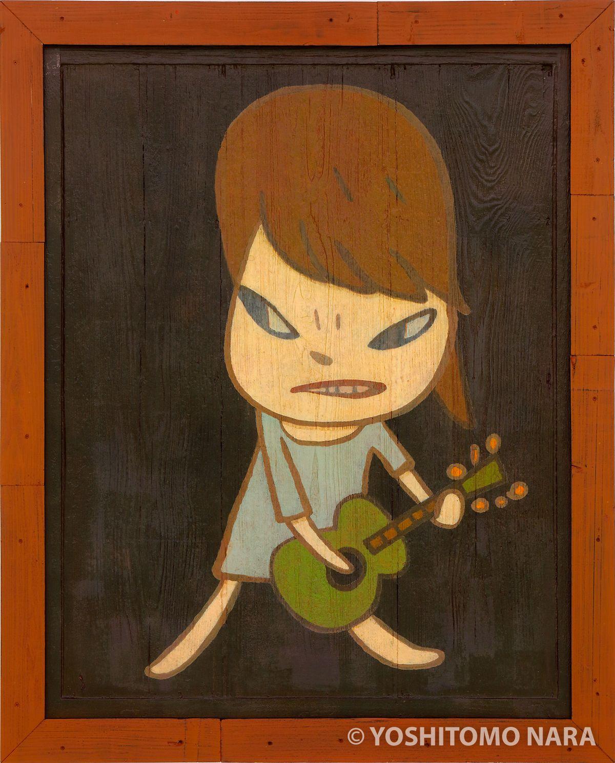 1200x1487 No.YNF6686 Girl. YOSHITOMO NARA The Works