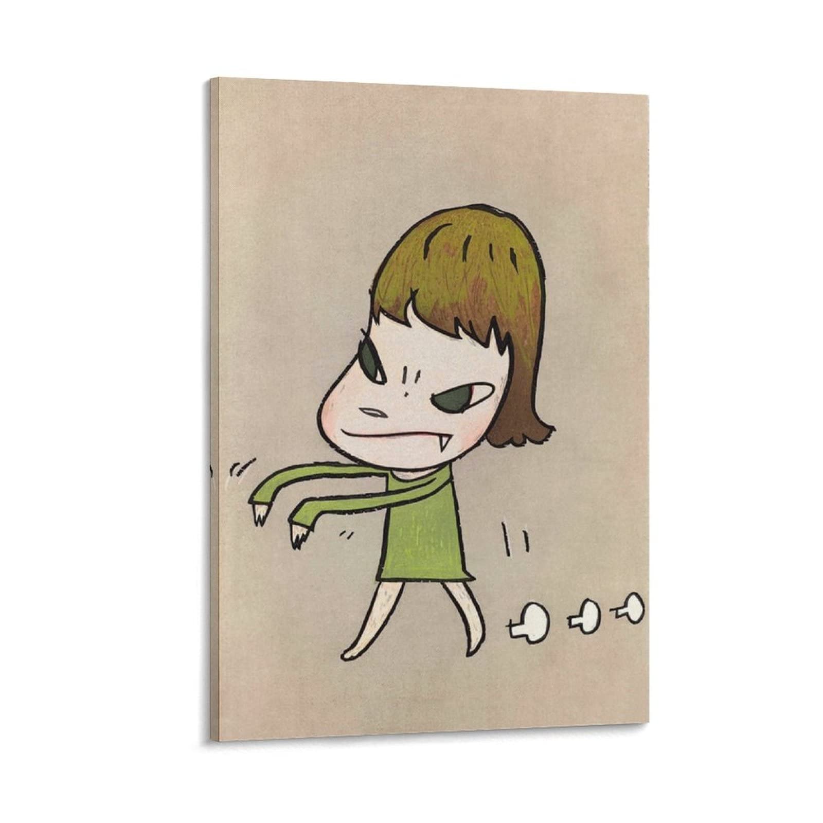 1600x1600 Yoshitomo Nara Print Posters Walk On Posters For Room Aesthetic Canvas Painting Wall Art Poster For Bedroom Living Room Decor 16x24inch(40x60cm) Frame Style: Posters & Prints