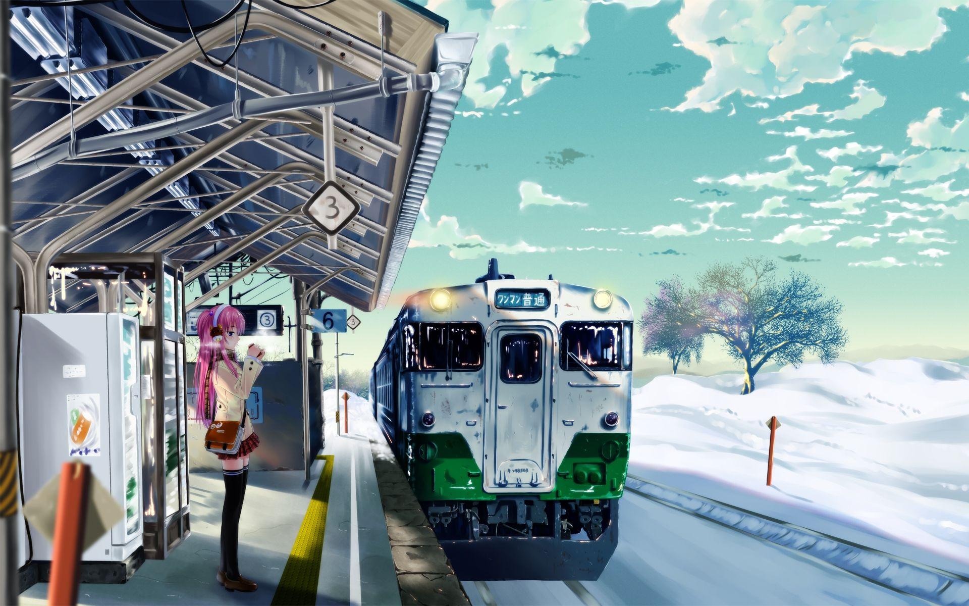 anime travel wallpaper